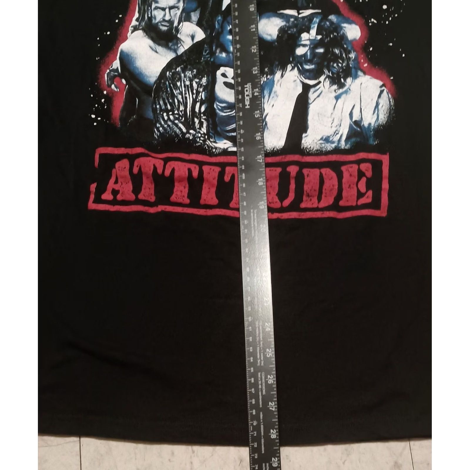 Logo 7 VINTAGE WWF Attitude Era "Come Get Some" T-Shirt L Black WWE Logo Short Sleeve Unisex Adults Mens Womens WW E 90s Wrestling Theme Size US L / EU 52-54 / 3 - 3 Thumbnail