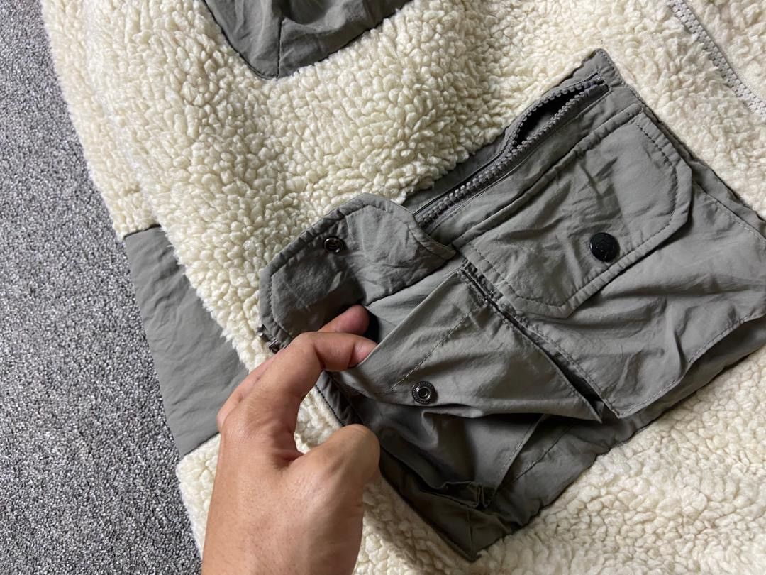 Japanese Brand Bark At The Moon Boa Fleece Jacket (190) Size US L / EU 52-54 / 3 - 10 Thumbnail