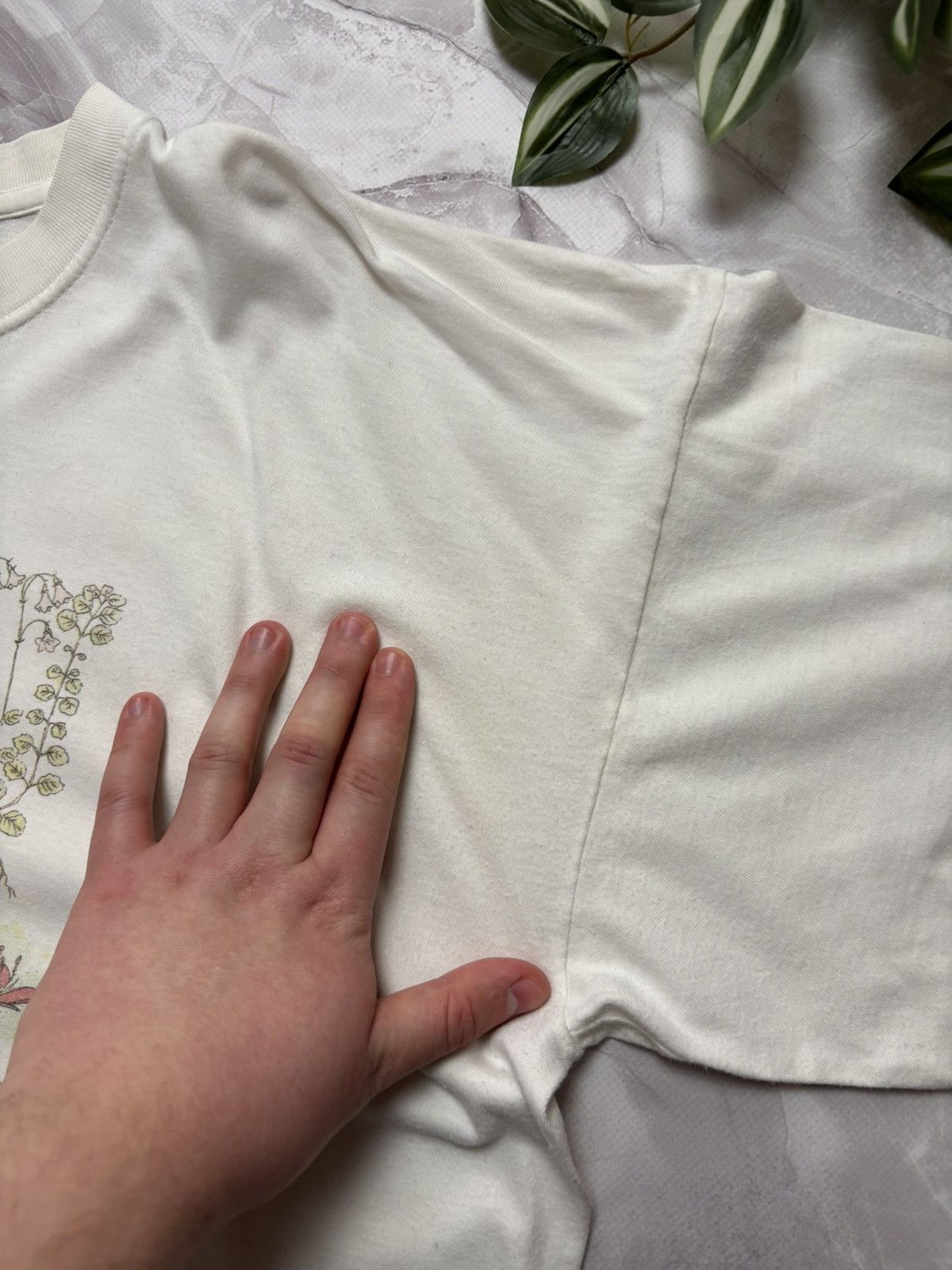 Vintage Rare VTG Linnaeus Methodus Plantarum Tee Lotta Dale Science Size US L / EU 52-54 / 3 - 10 Thumbnail