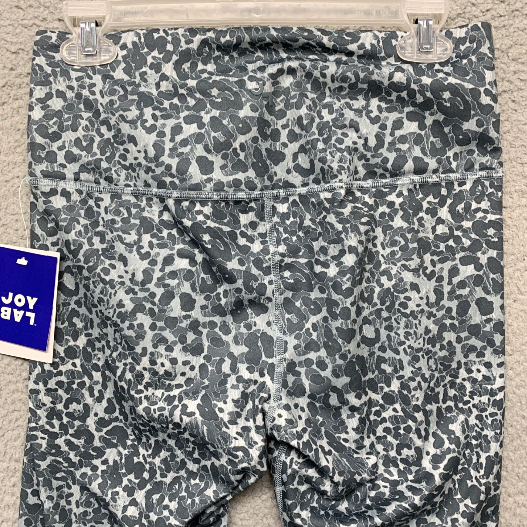 Vintage JoyLab Leggings Women’s M High Rise Hidden Key Pocket Chita Print Teal Green Size 32" / US 10 / IT 46 - 5 Thumbnail