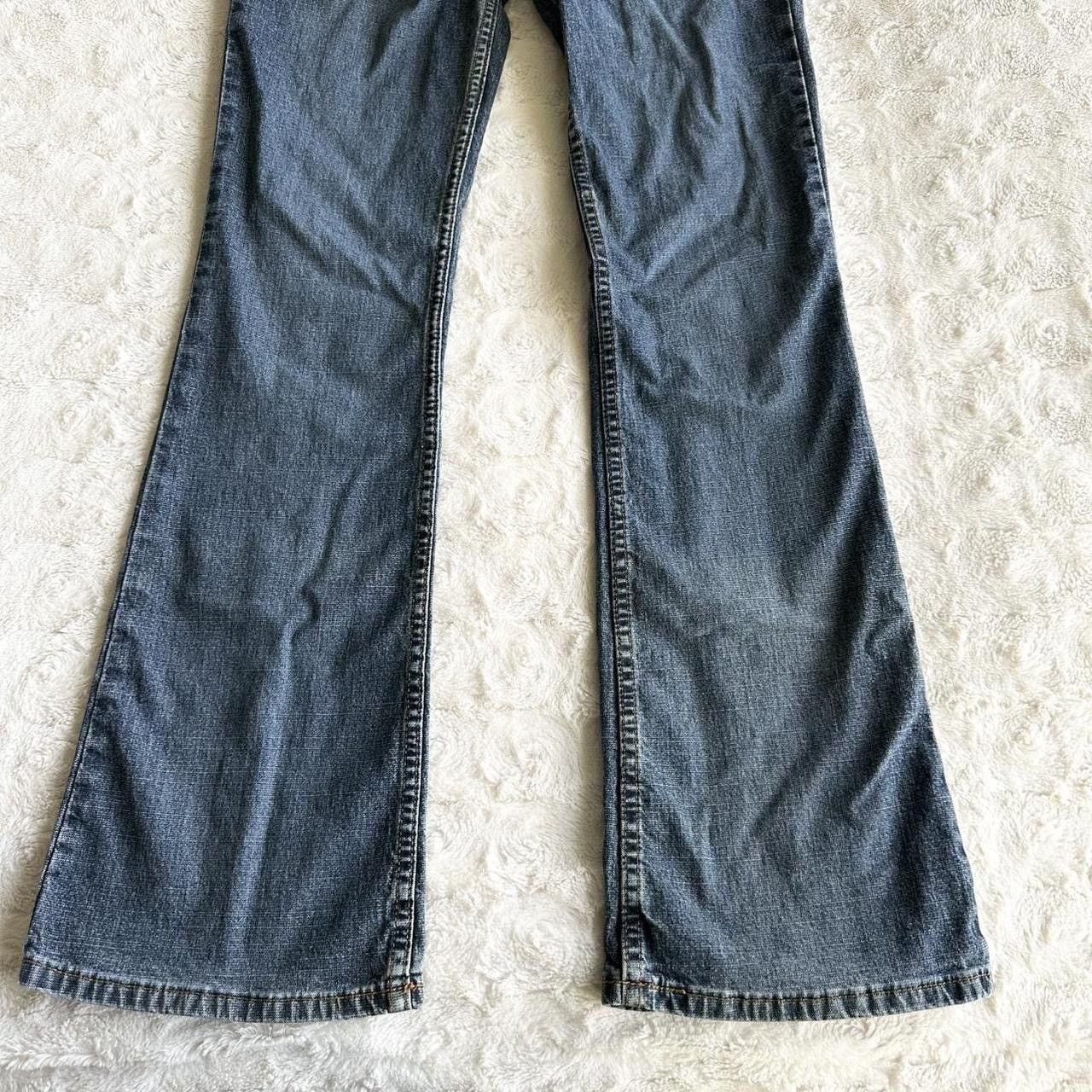 L.E.I. Vintage LEI Jeans Womens Juniors 5 Blue Bootcut Y2K Mid Rise Size 28" / US 6 / IT 42 - 5 Thumbnail