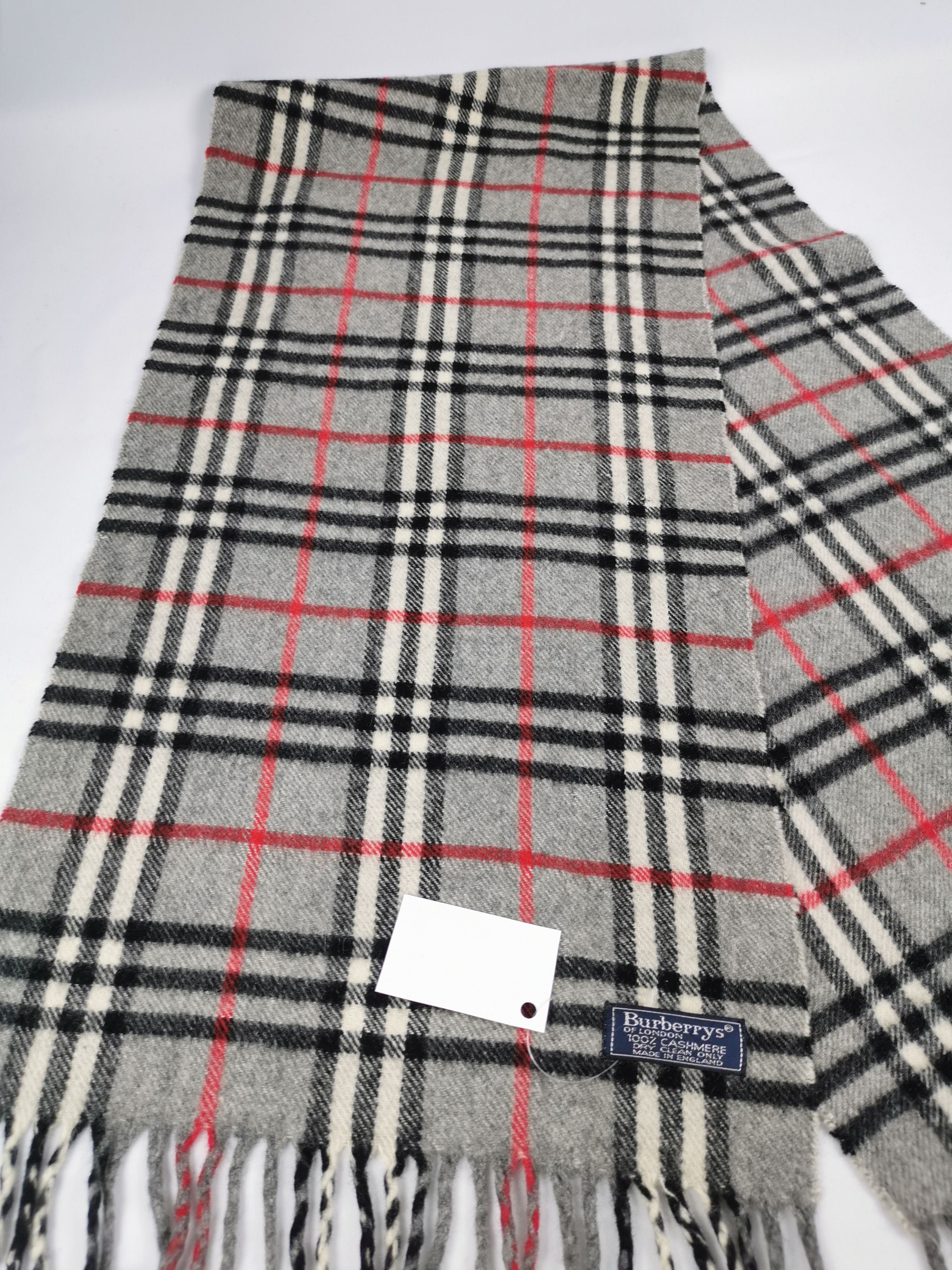 Burberry Burberry cashmere scarf muffler Size ONE SIZE - 8 Thumbnail