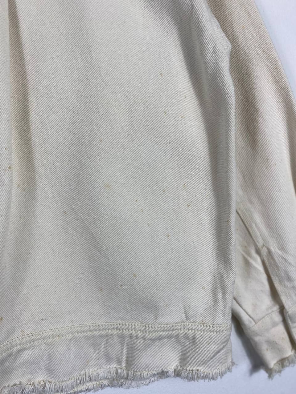 Japanese Brand japanese brand white denim jacket nice design Size US M / EU 48-50 / 2 - 11 Thumbnail