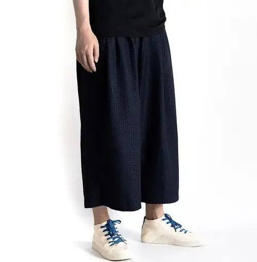Other 21SS Tokyo Union Navy Blue Kendo Oversized Pannts Size US 32 / EU 48 - 3 Thumbnail