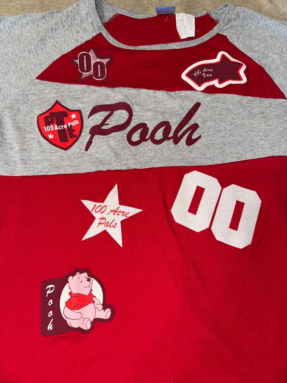Disney Winnie the Pooh “100 Acre Pals” Varsity Tee Size XL / US 12-14 / IT 48-50 - 2 Thumbnail