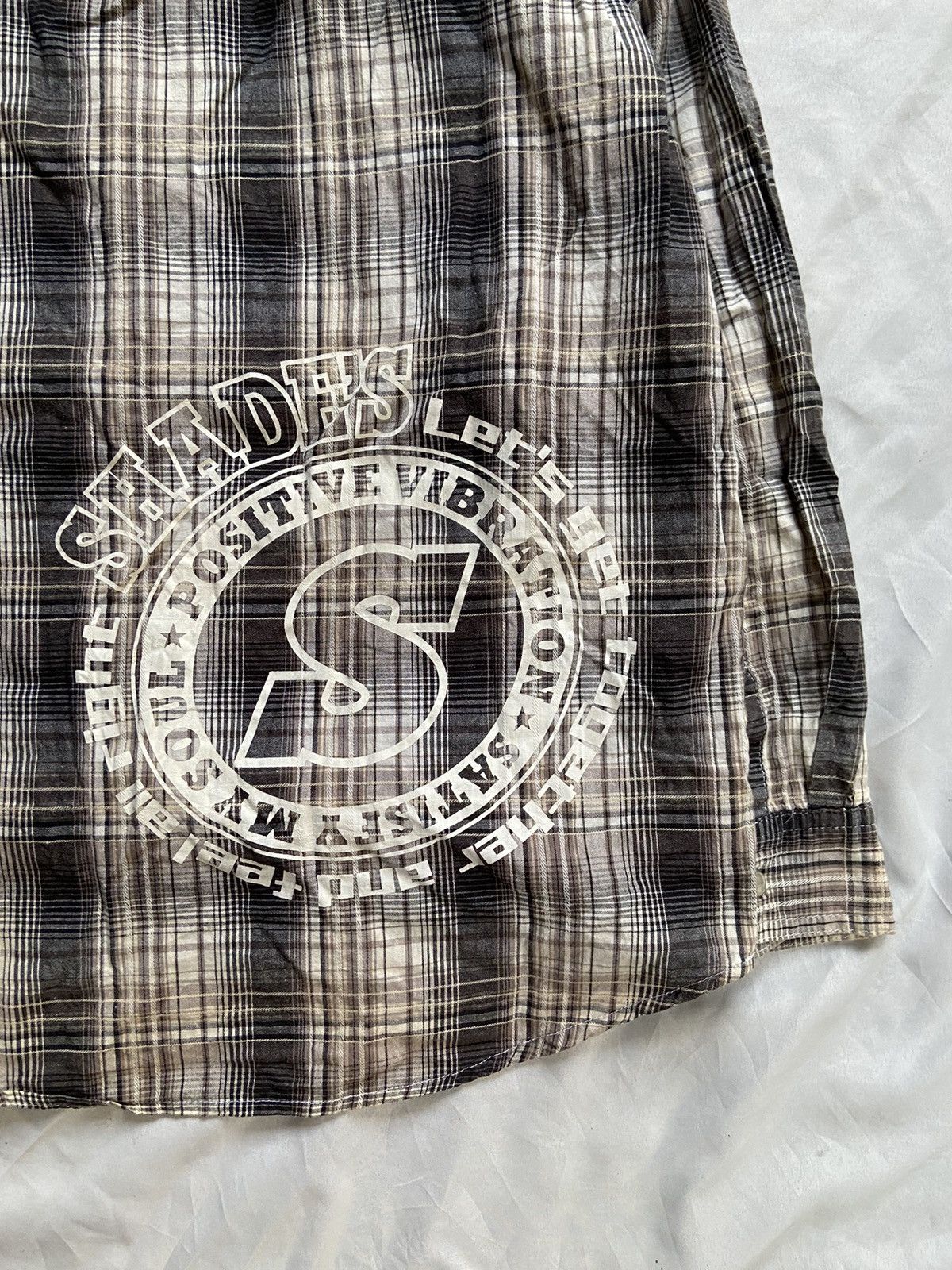 If Six Was Nine SHADE'S LETS GET TOGETHER BUTTON DOWN SHIRT Size US S / EU 44-46 / 1 - 12 Thumbnail