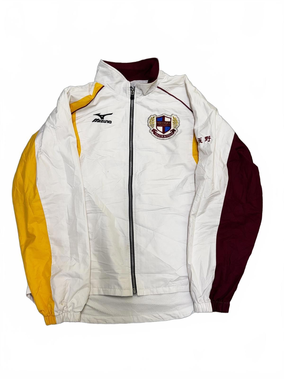 Mizuno Mizuno White and Maroon Sports Jacket Size US M / EU 48-50 / 2 - 4 Thumbnail