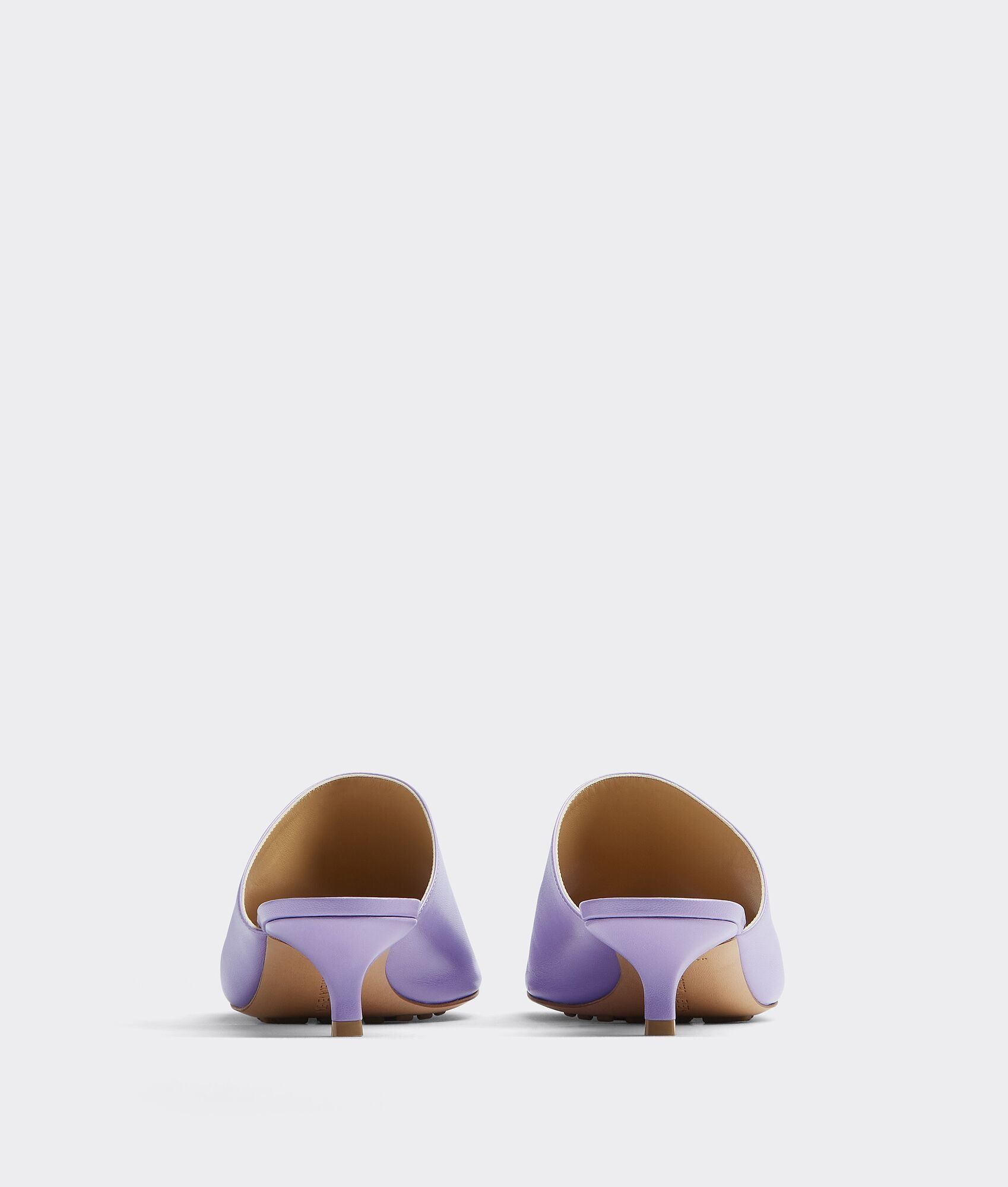 Bottega Veneta o1bcso1str0225 Stretch Mules in Purple Size US 9.5 / IT 39.5 - 3 Thumbnail