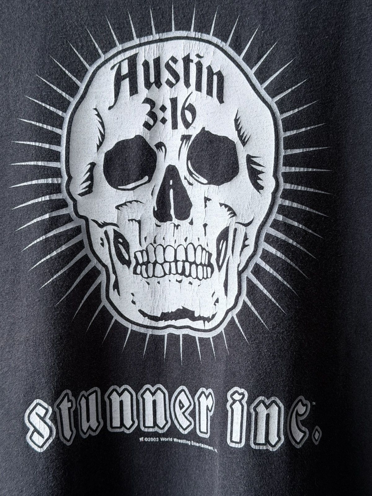 Vintage Vintage 2003 Stone Cold Steve Austin Wrestling T-Shirt Tee Size US L / EU 52-54 / 3 - 4 Thumbnail