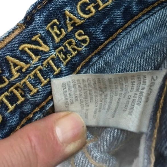 American Eagle Outfitters American Eagle Outfitters Jeans Mens Straight Leg Size 26 Blue Denim 28 Inseam Regular Fit Size US 26 / EU 42 - 4 Thumbnail