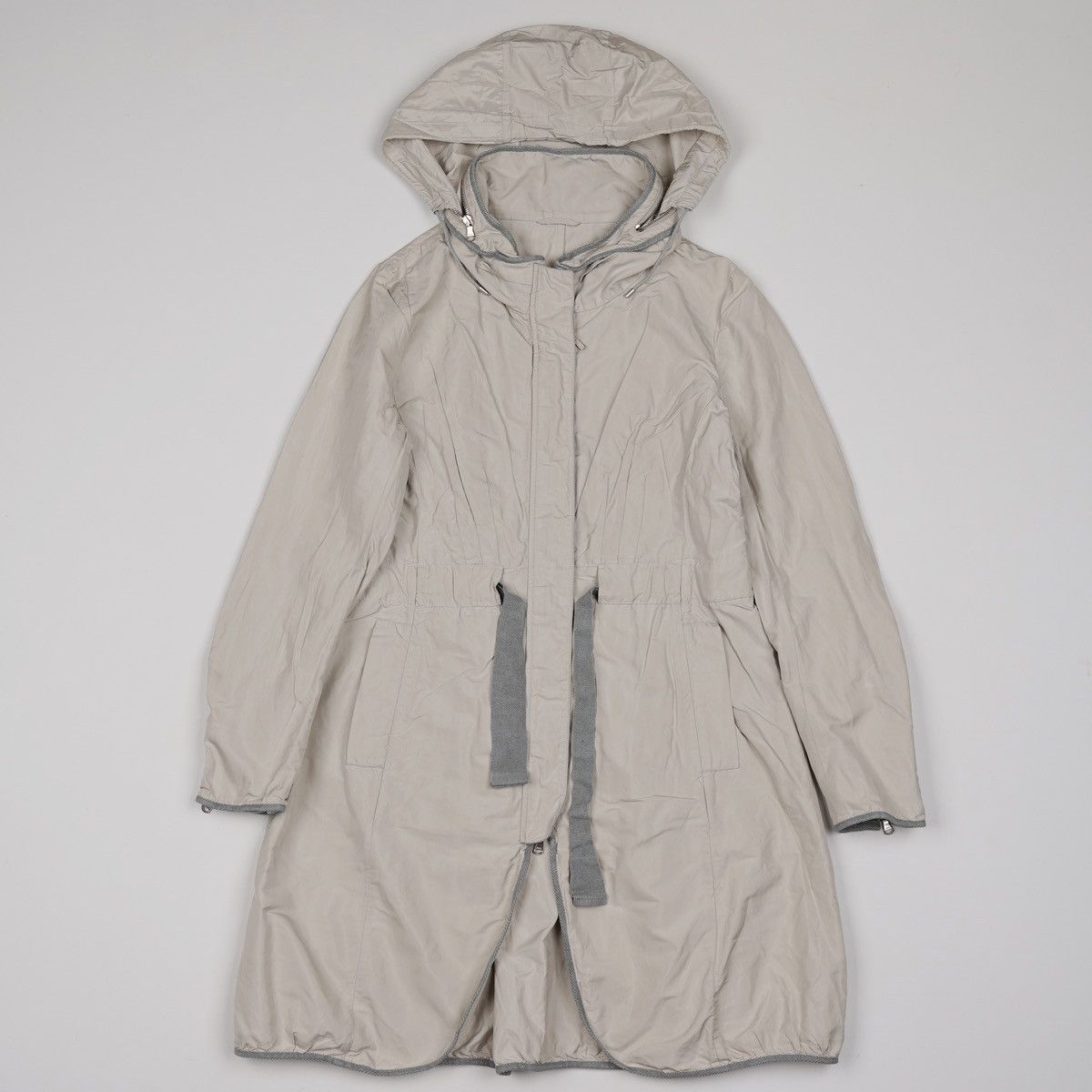 Brunello Cucinelli Brunello Cucinelli Nylon Jacket Coat Hooded Size XL / US 12-14 / IT 48-50 - 1 Thumbnail