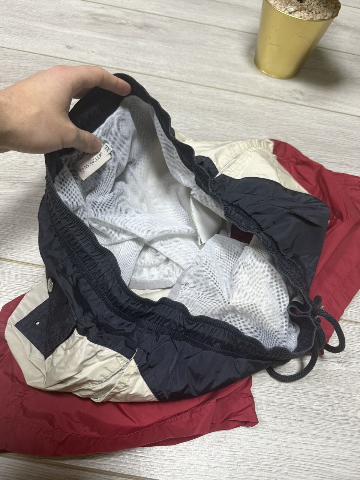 Moncler Moncler france 🇫🇷 flag vintage shorts Size US 34 / EU 50 - 8 Thumbnail