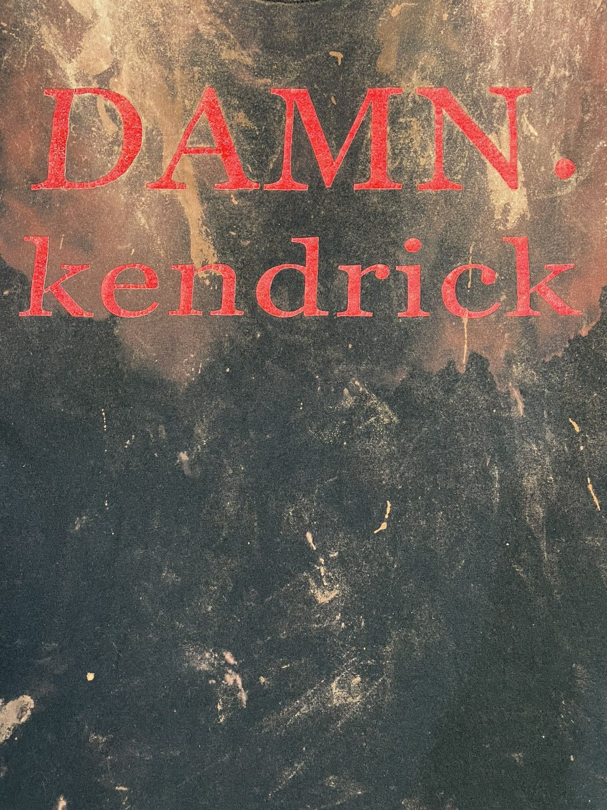 Kendrick Lamar Kendrick Lamar Damn Tour Acid Wash T Shirt 2018 Size US L / EU 52-54 / 3 - 3 Thumbnail