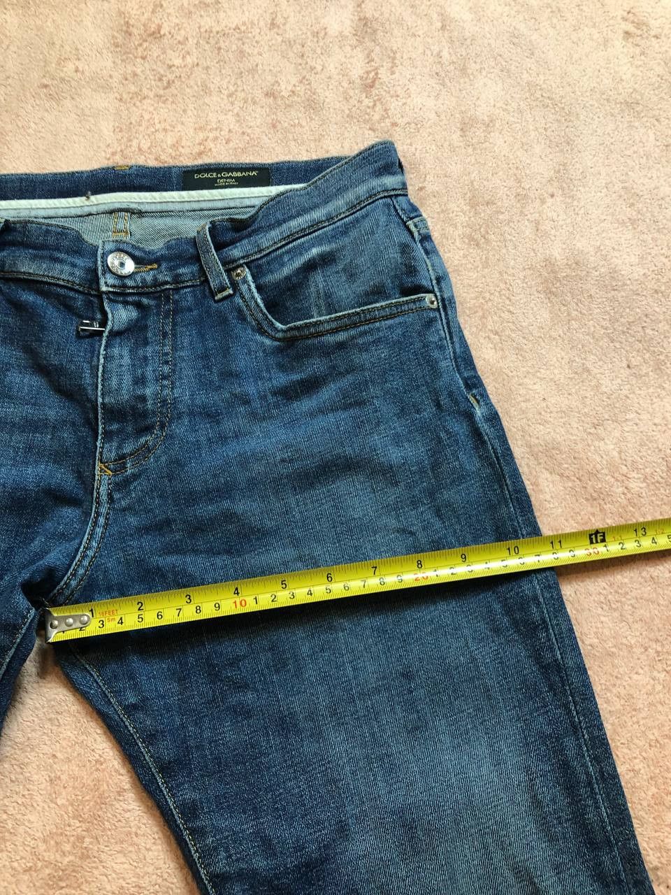 Dolce & Gabbana DOLCE GABBANA Men’s Straight Fit Denim Jeans Everyday Wear Size US 30 / EU 46 - 10 Thumbnail