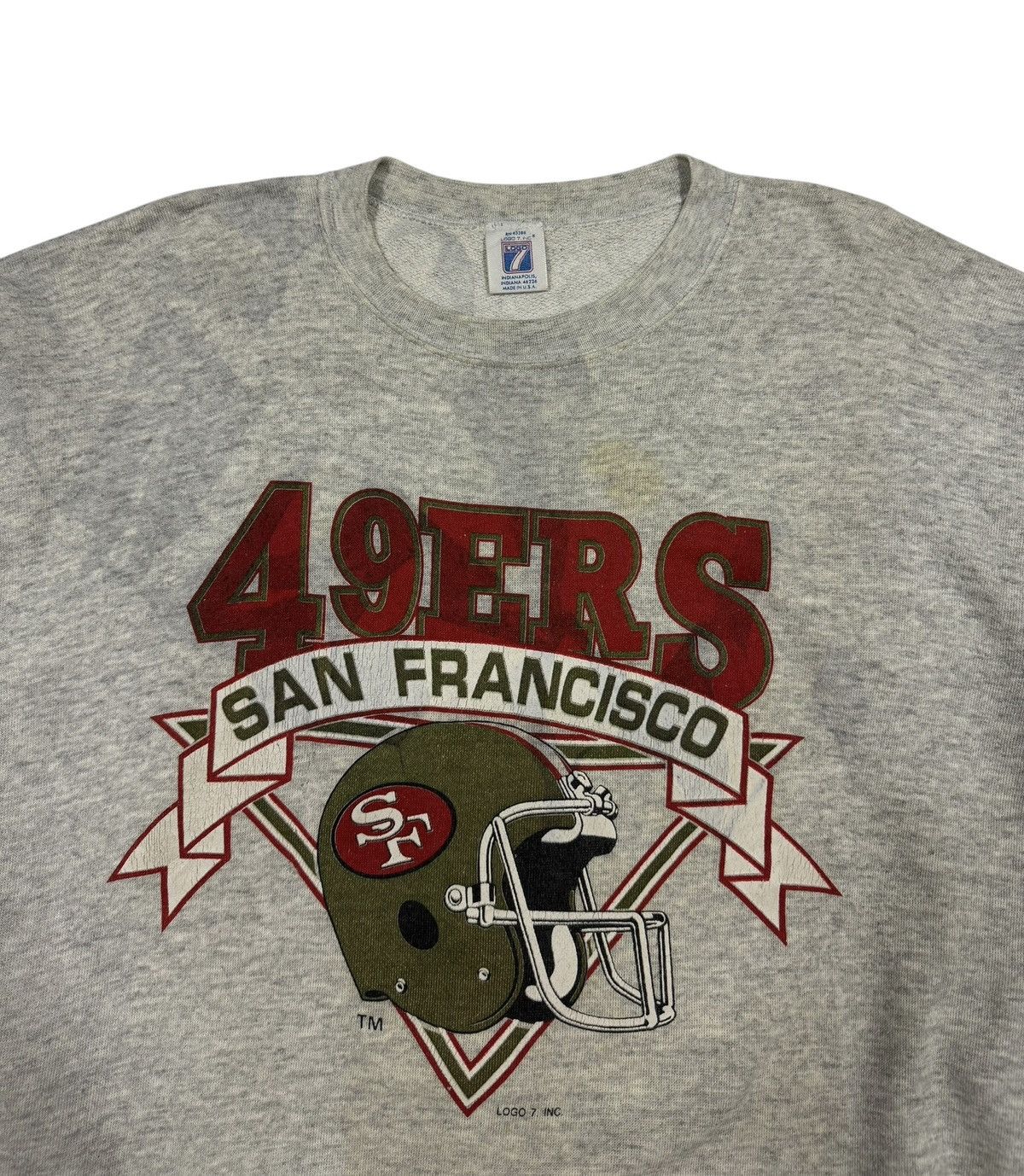 NFL × Vintage Vtg🔥90’s Nfl San Francisco 49ers Pullover Sweatshirt#20 Size US L / EU 52-54 / 3 - 3 Thumbnail