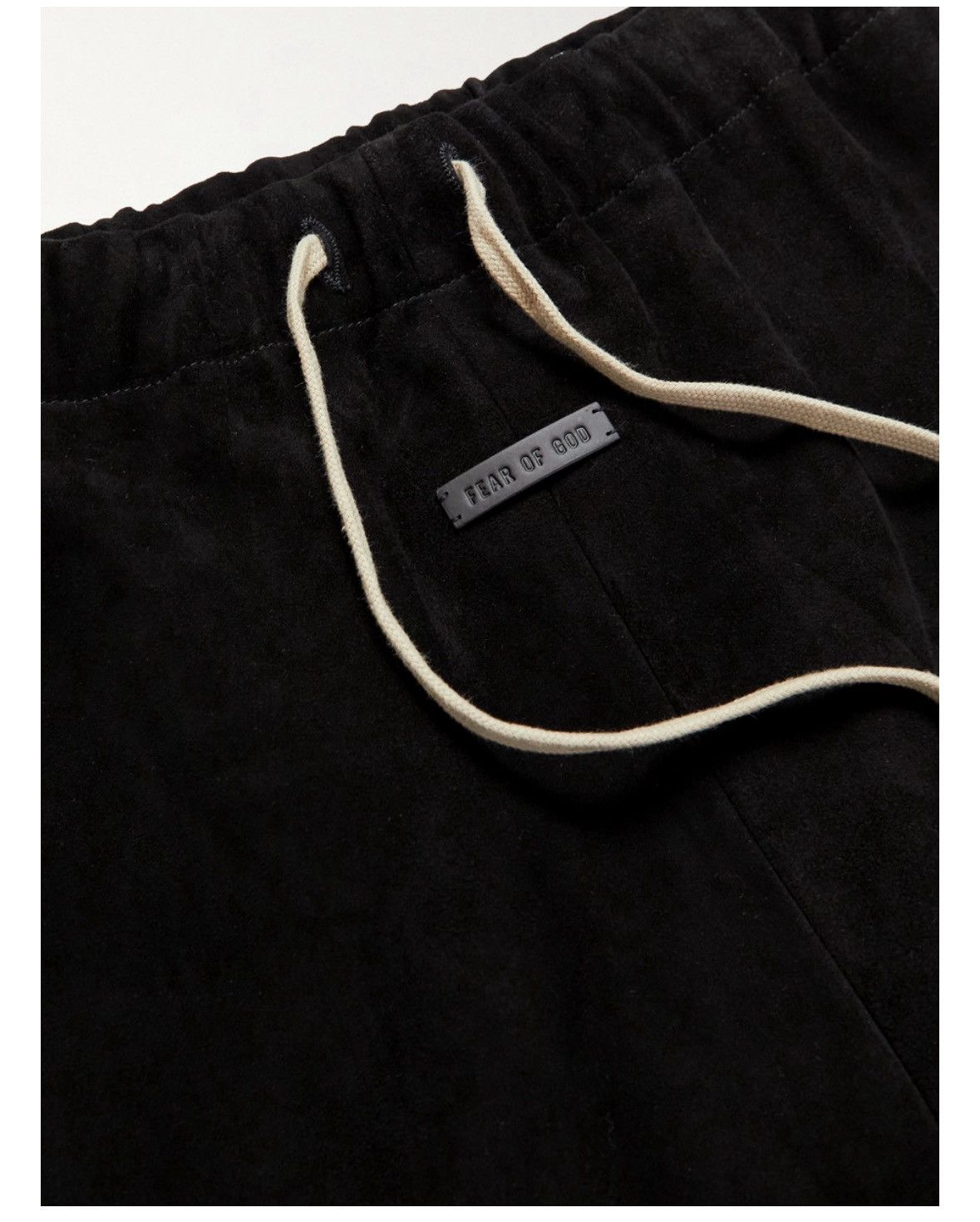 Fear of God Suede Pants XXL Black ETERNAL