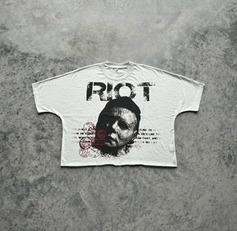 VIBE 29 Street oversized portrait print short sleeve Size US M / EU 48-50 / 2 - 5 Thumbnail