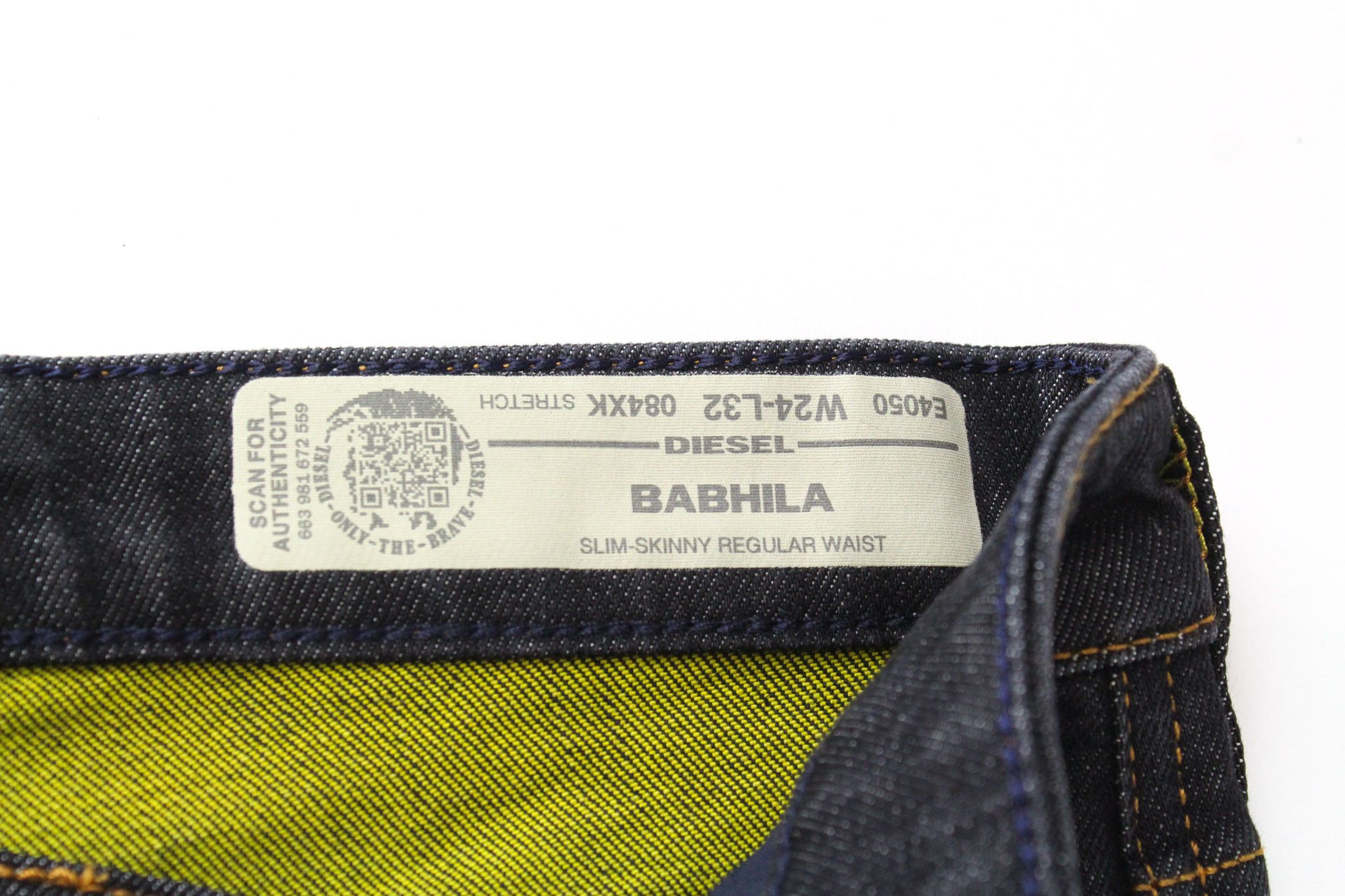 Diesel BABHILA 084XK W24/L32 Girls Blue Stretch Jeans 69988 Size 24" / US 00 / IT 34 - 5 Thumbnail