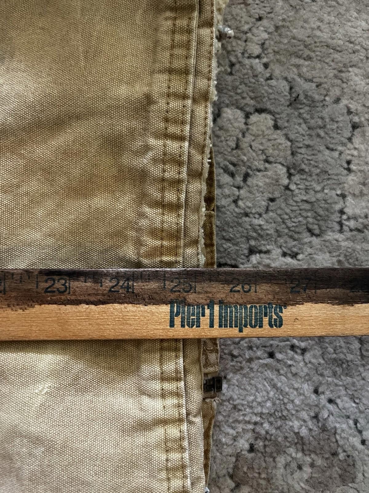 Wrangler VTG Wrangler Hero Canvas Sherpa Vest Mens 2XL Brown Lined Size US XXL / EU 58 / 5 - 6 Thumbnail