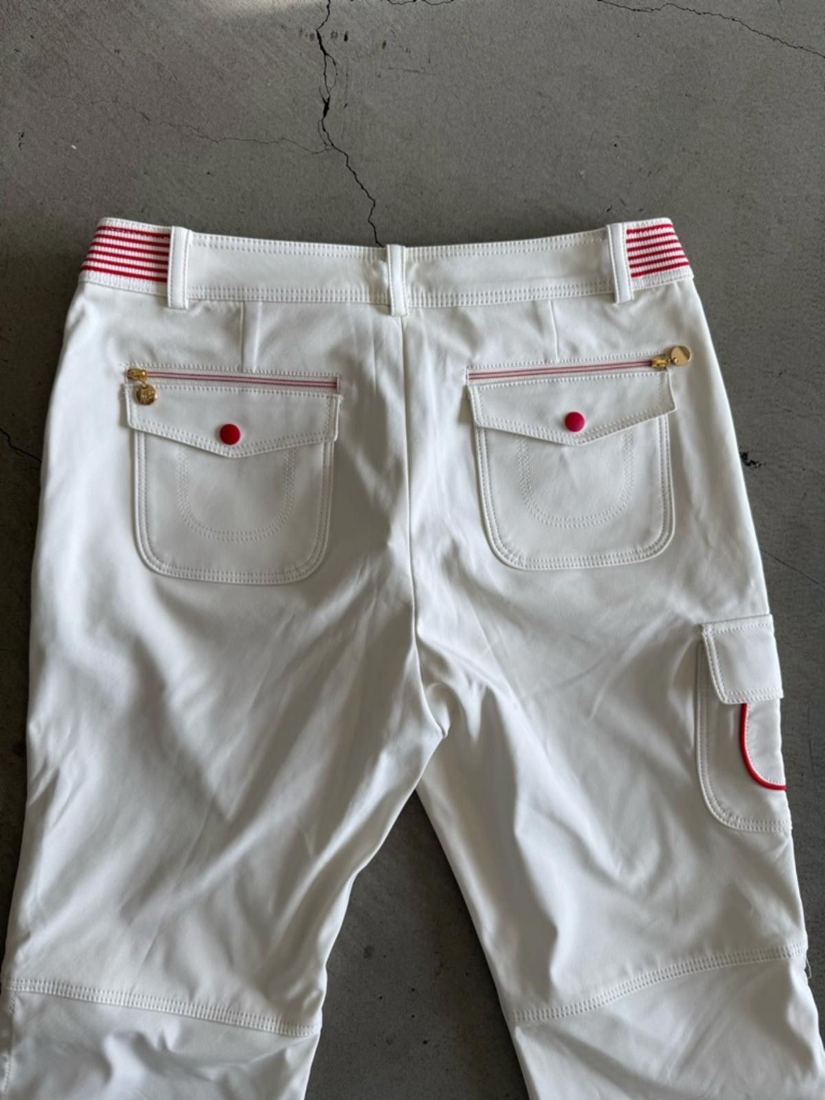 Fila Fila / Women’s Golf Pants / Ivory Red Size 28" / US 6 / IT 42 - 10 Thumbnail