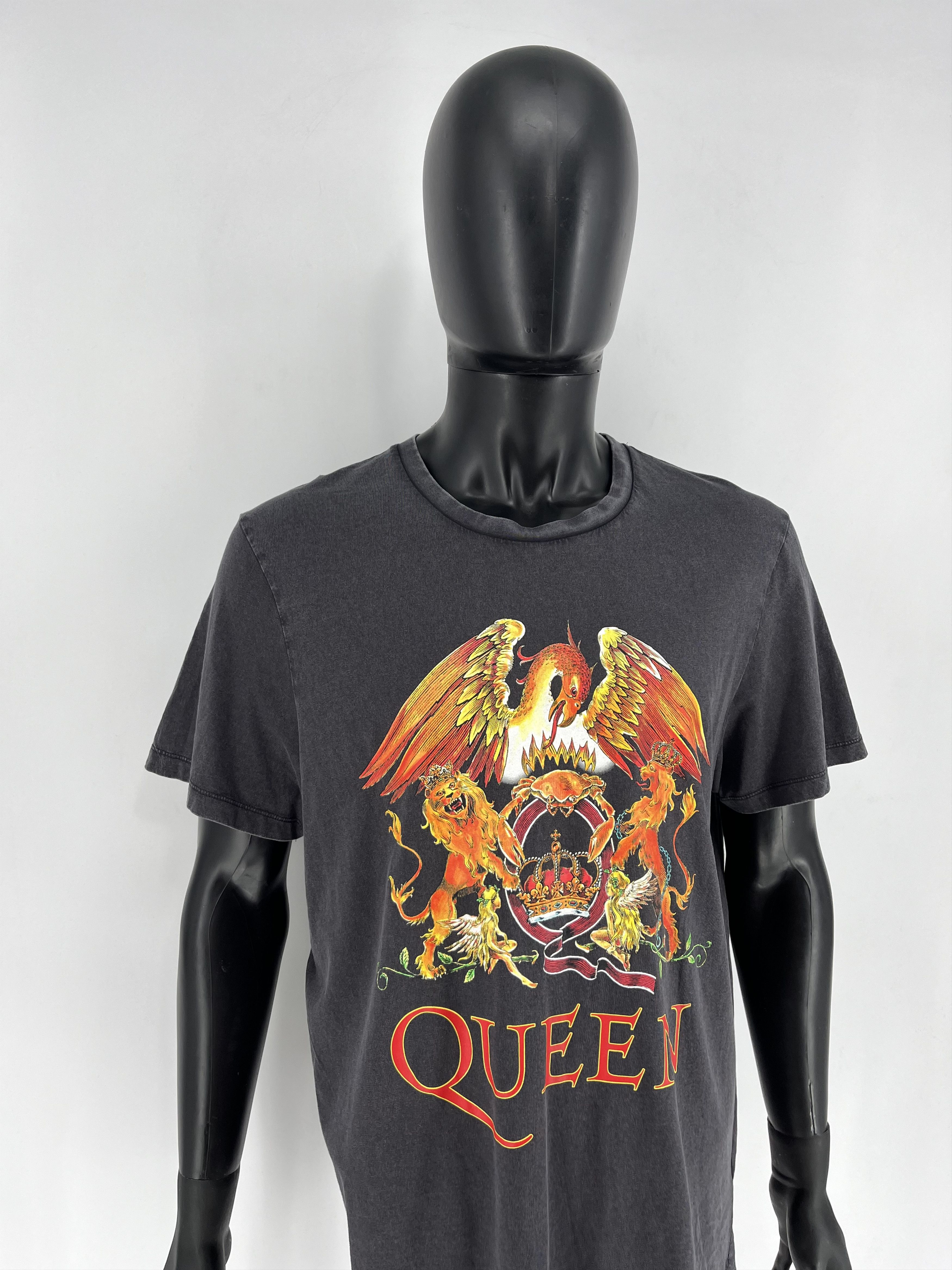 Band Tees × Vintage Mens Vintage QUEEN T Shirt Rock Band Tee Size US L / EU 52-54 / 3 - 3 Thumbnail
