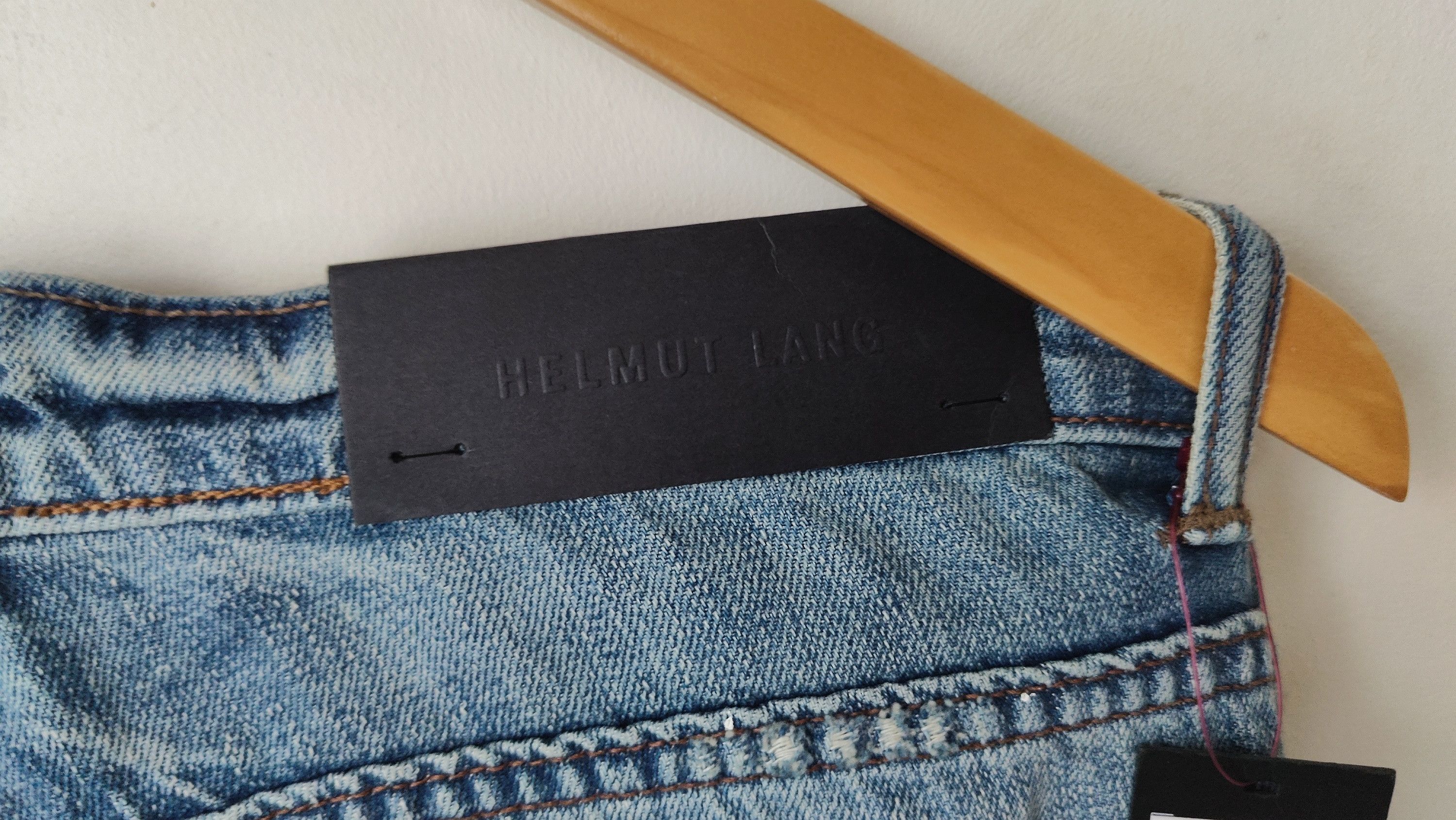 Helmut Lang Helmut Lang Relaxed RLLD Distressed Denim Pants NEW w/ Tags Size US 28 / EU 44 - 9 Thumbnail