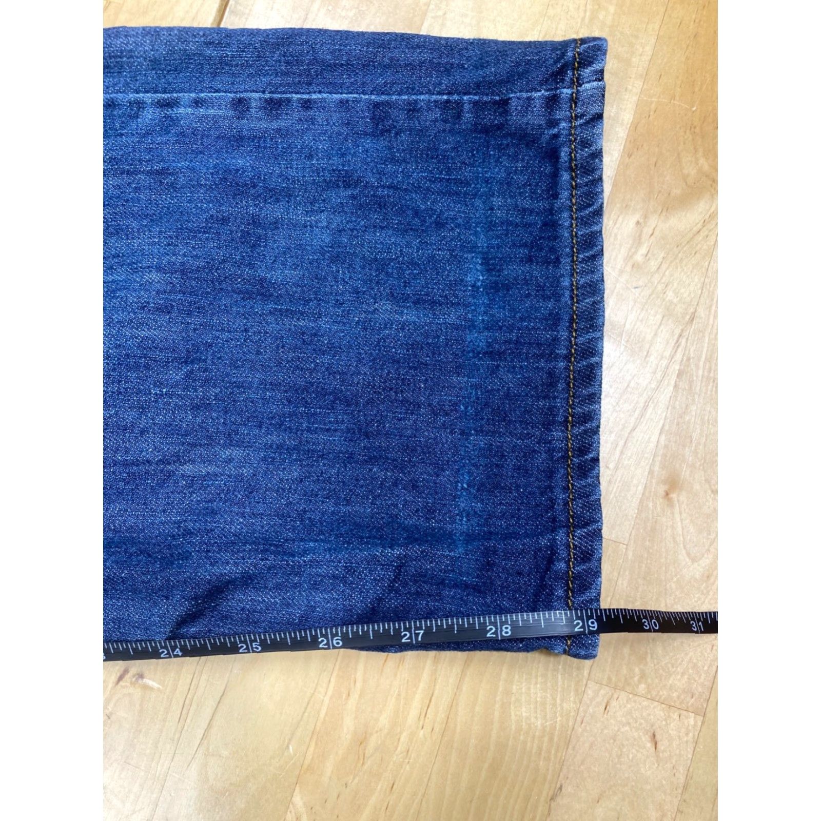 Vans Vans Jeans Mens 32x29 Blue Distressed 80s 90s Grunge Skateboard Casual Straight Jeans Distressed #8282 Size US 32 / EU 48 - 7 Thumbnail