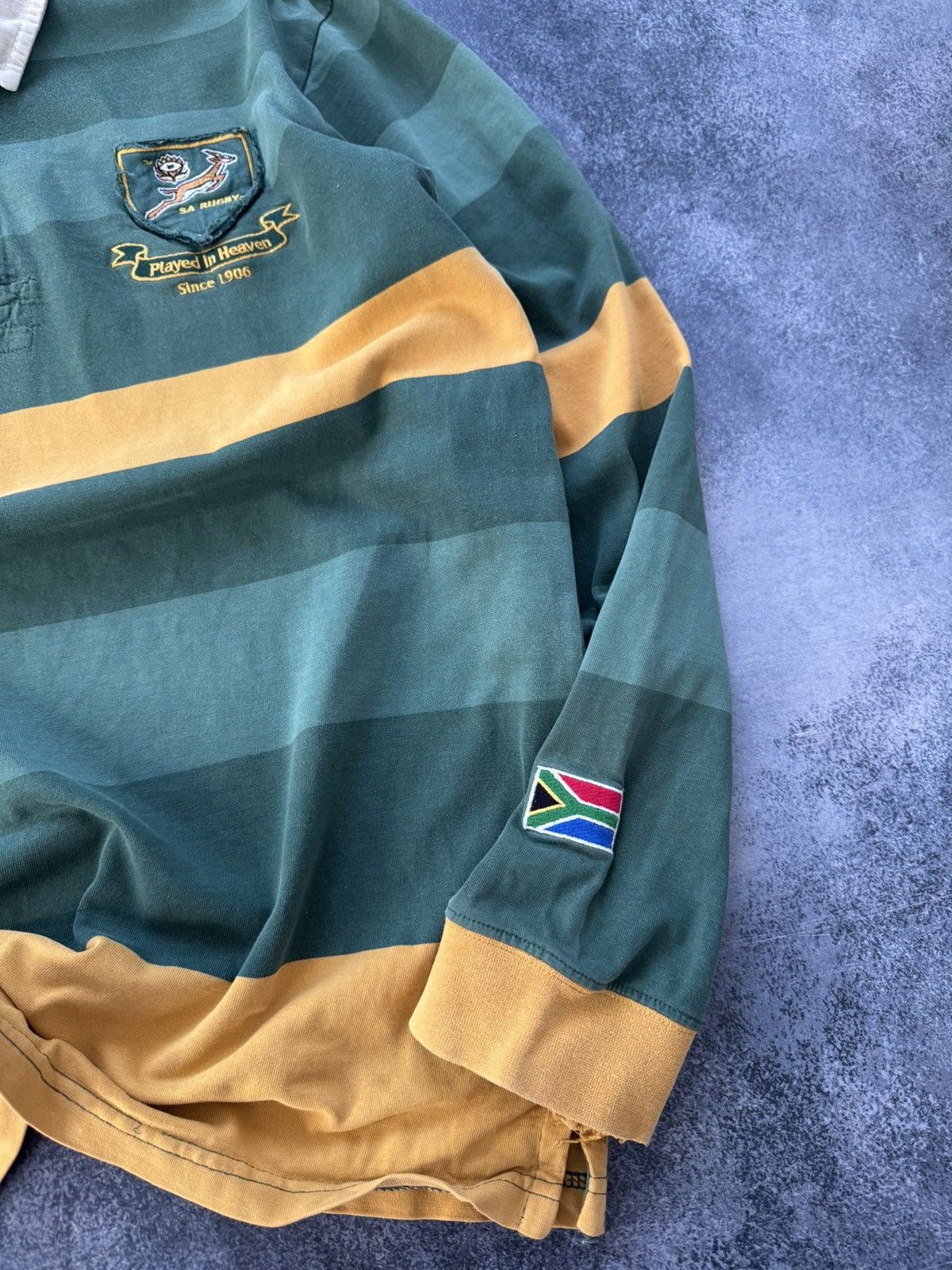 Canterbury of New Zealand Vintage Canterbury Of New Zealand South Africa Polo Rugby Size US L / EU 52-54 / 3 - 10 Thumbnail