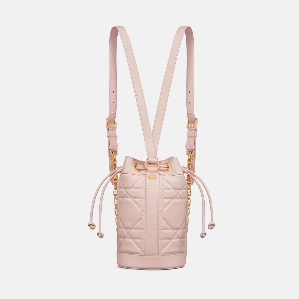 Dior o1bcso1str0226 Size:OS/Small Bagpack in Powder Pink Size ONE SIZE - 4 Thumbnail