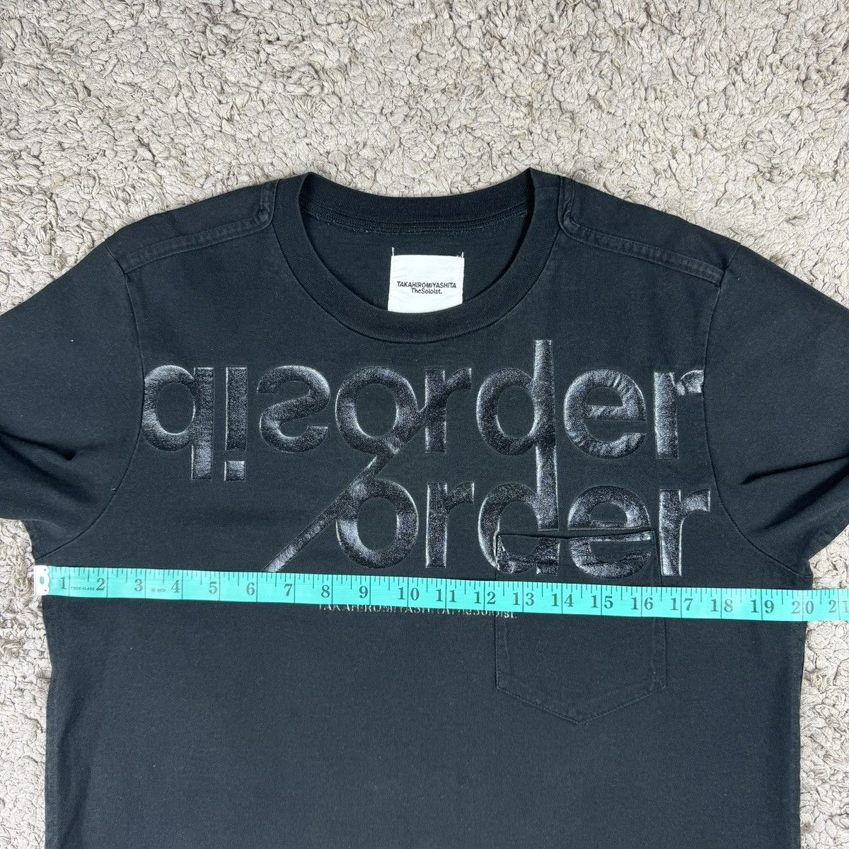 Takahiromiyashita The Soloist. Vintage Takahiromiyashita TheSoloist Disorder Order T-shirt Size US M / EU 48-50 / 2 - 12 Thumbnail