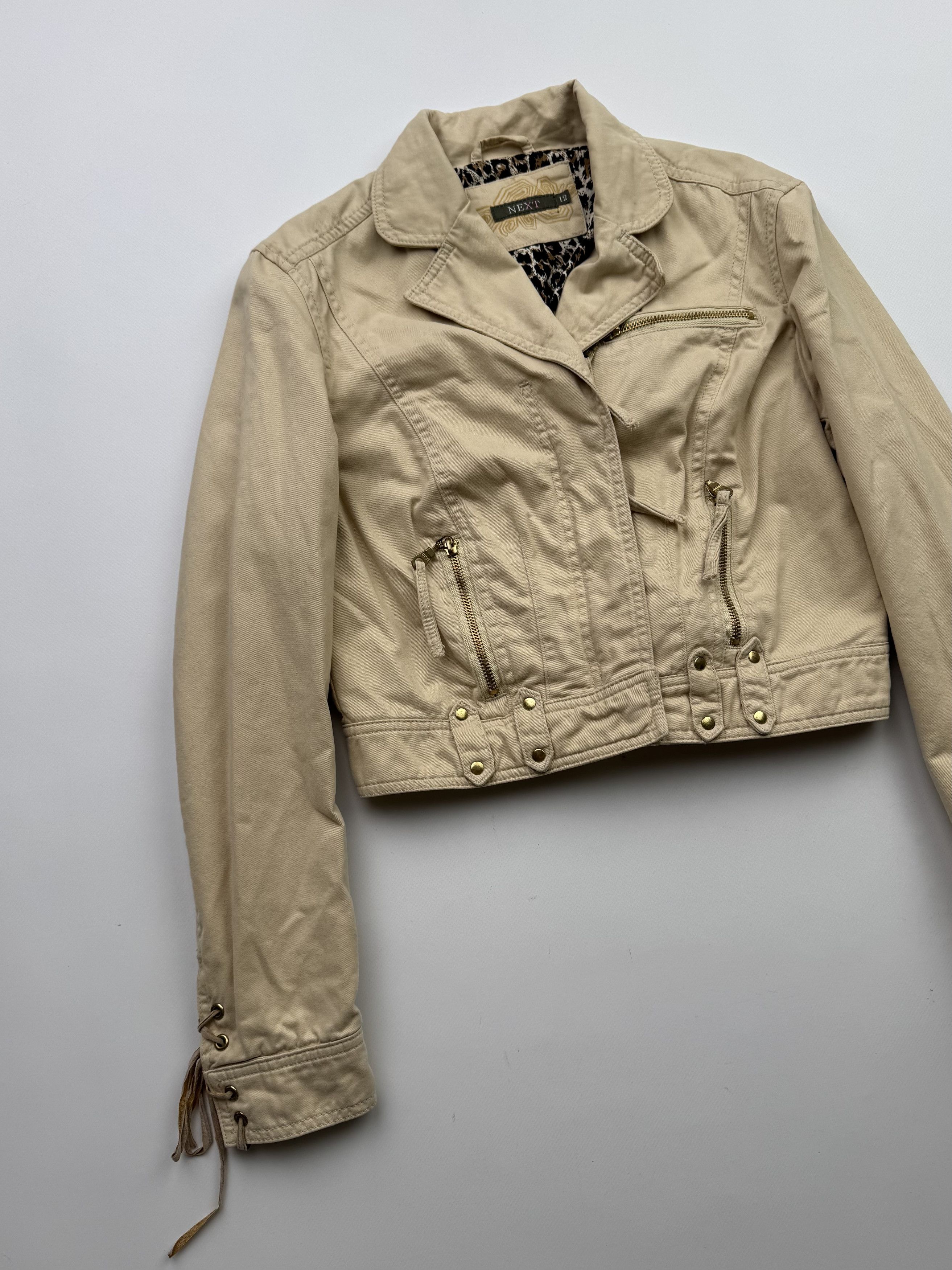 Japanese Brand Vintage Cropped Jacket B414(V2)E2 Size S / US 4 / IT 40 - 3 Thumbnail
