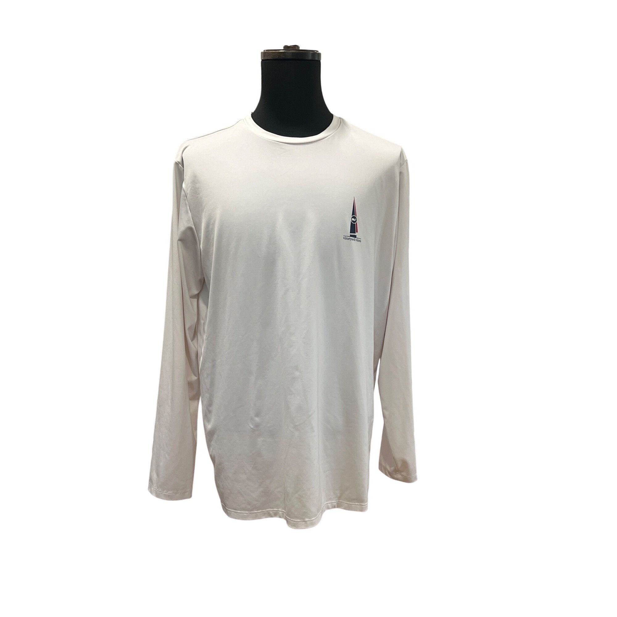 Vineyard Vines Vineyard Vines Mens Long Sleeve White Performance Shirt L Po Size US L / EU 52-54 / 3 - 1 Thumbnail
