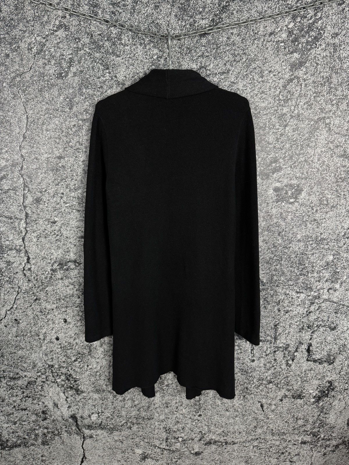Peserico Peserico Black Open Front Cardigan Jacket Italy Size 44 Size M / US 6-8 / IT 42-44 - 10 Thumbnail