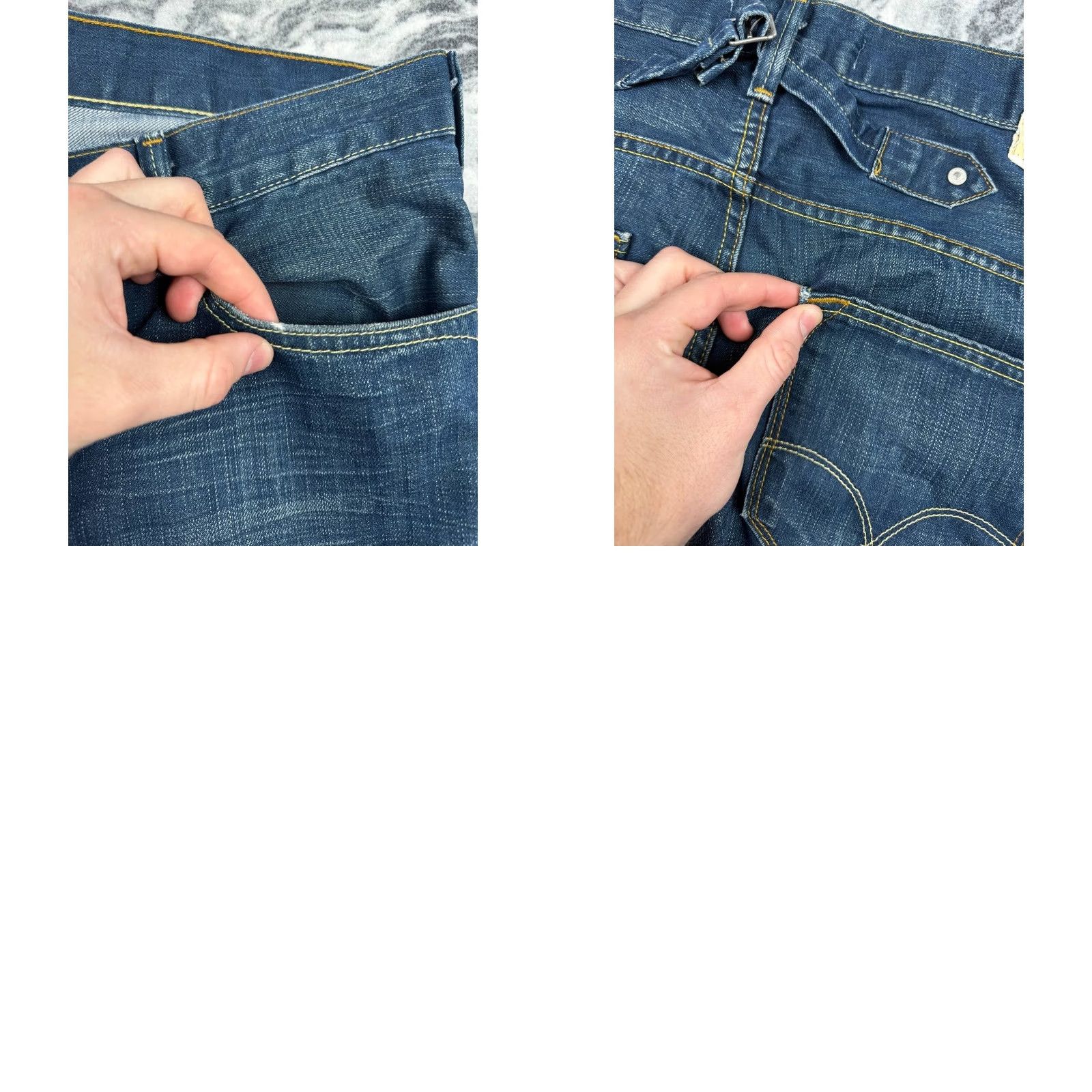 Levi's VINTAGE Levis 503 Jeans Loose Cinch Blue Men Size L 34 Size US 33 - 10 Thumbnail