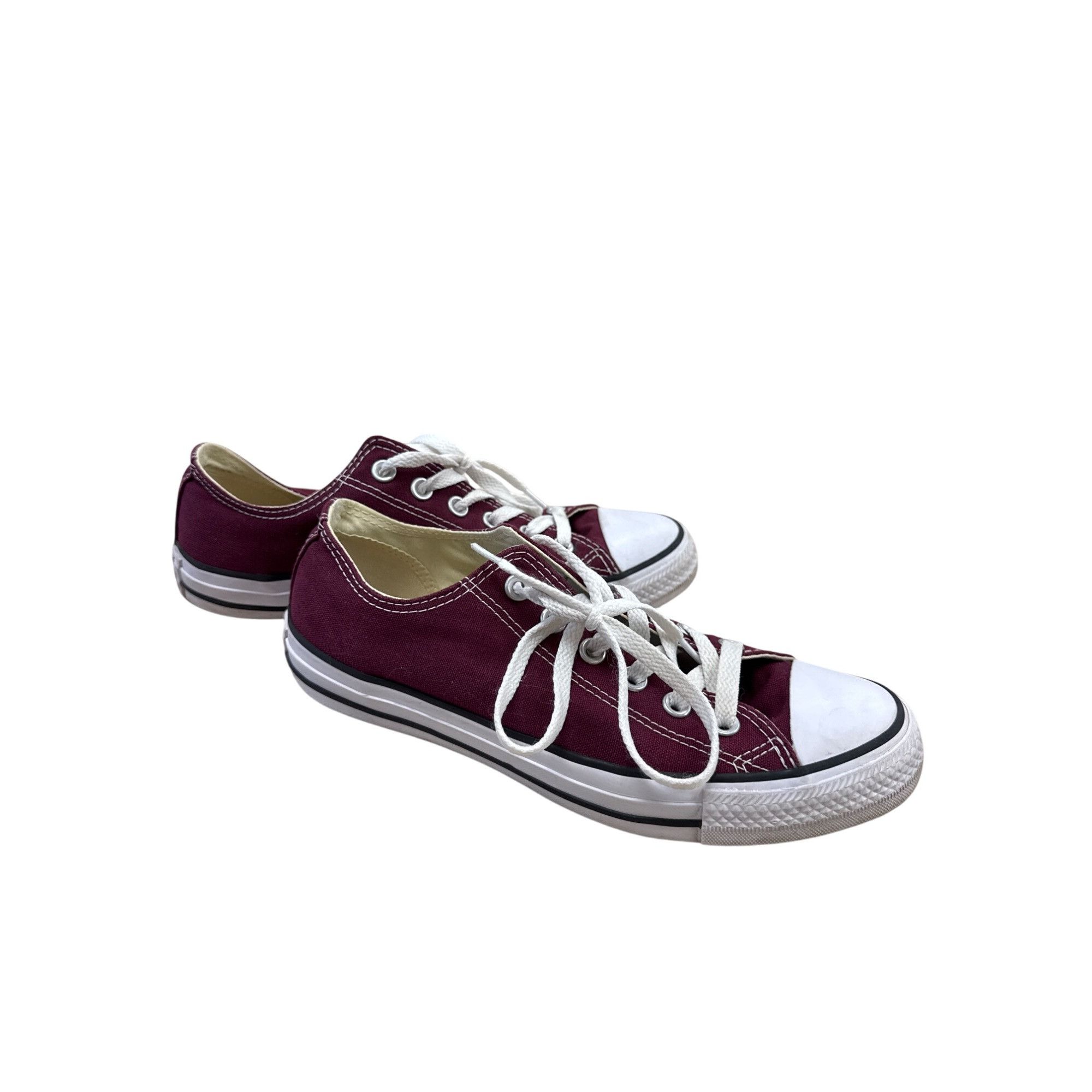 Converse Converse All Star Low Top Sneakers Unisex Size M7/W9 Red Whi Size US 7 / EU 40 - 4 Thumbnail