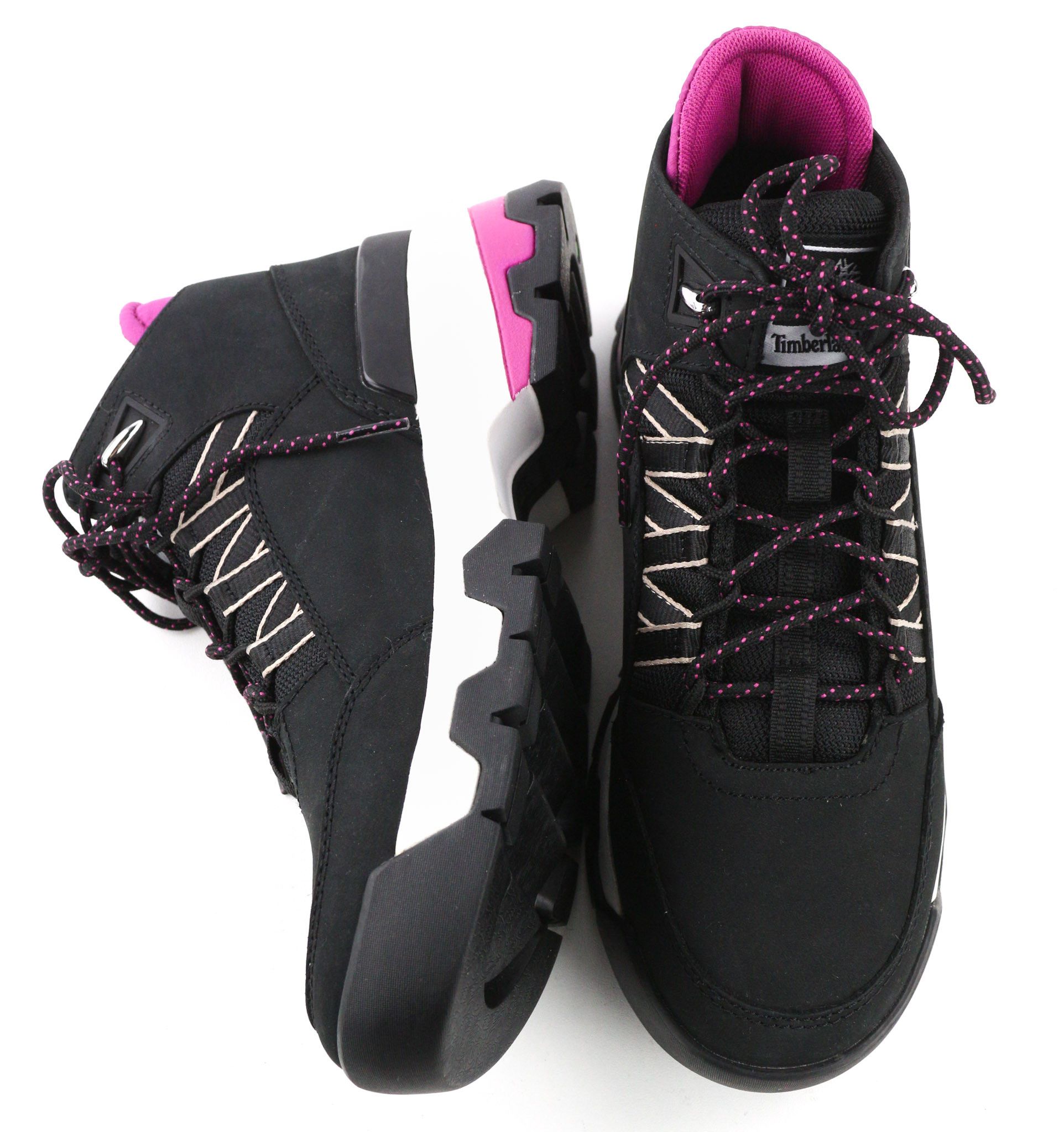 Timberland A2H41-A6319 EU37.5/38 Black Leather Trainers 80572 Size US 7.5 / IT 37.5 - 7 Thumbnail