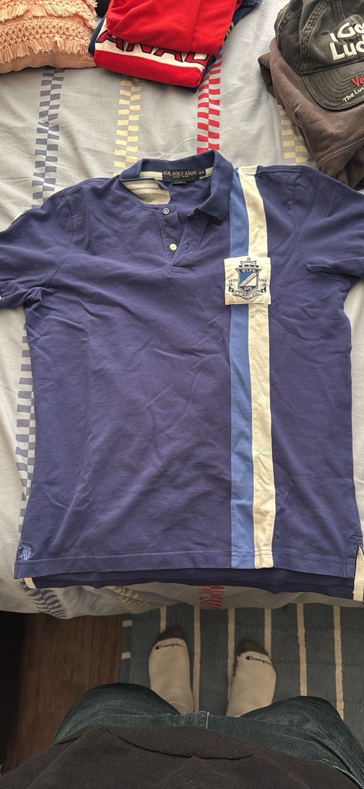 U.S. Polo Assn. Ralph lauren polo shirt Size US M / EU 48-50 / 2 - 1 Thumbnail