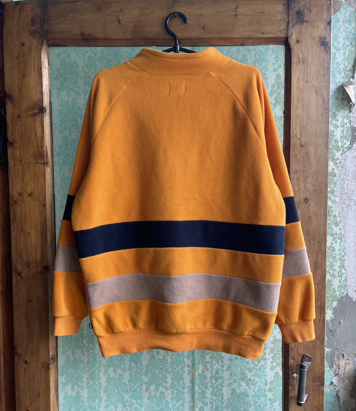 Patta Patta Micro Fleece Bahamas Sweater in Black & Yellow Size US M / EU 48-50 / 2 - 17 Thumbnail