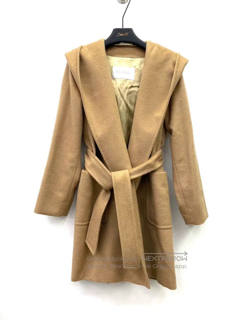 Max Mara Max Mara Camel Fleece Water Ripple Bathrobe Coat Size M / US 6-8 / IT 42-44 - 1 Thumbnail