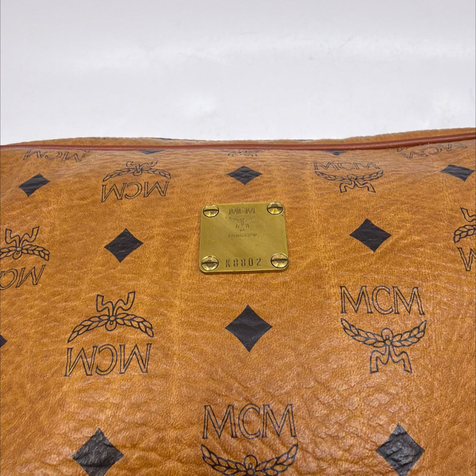 MCM MCM Visetos Camera Cognac Coated Canvas Crossbody Bag Size ONE SIZE - 2 Thumbnail
