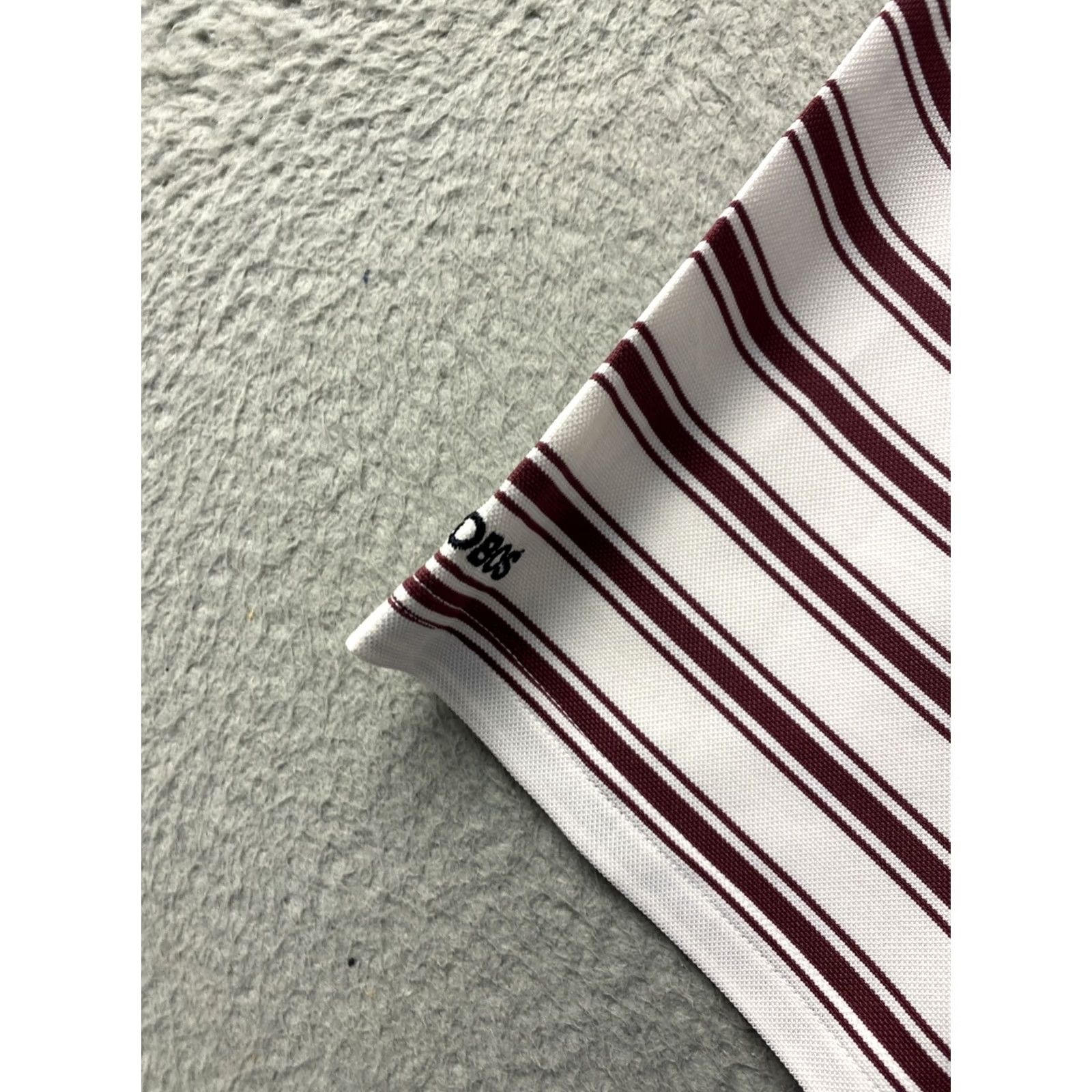 Bonobos Bonobos Polo Shirt Men L Golf Slim Maroon Striped Performance /0802 Size US L / EU 52-54 / 3 - 2 Thumbnail