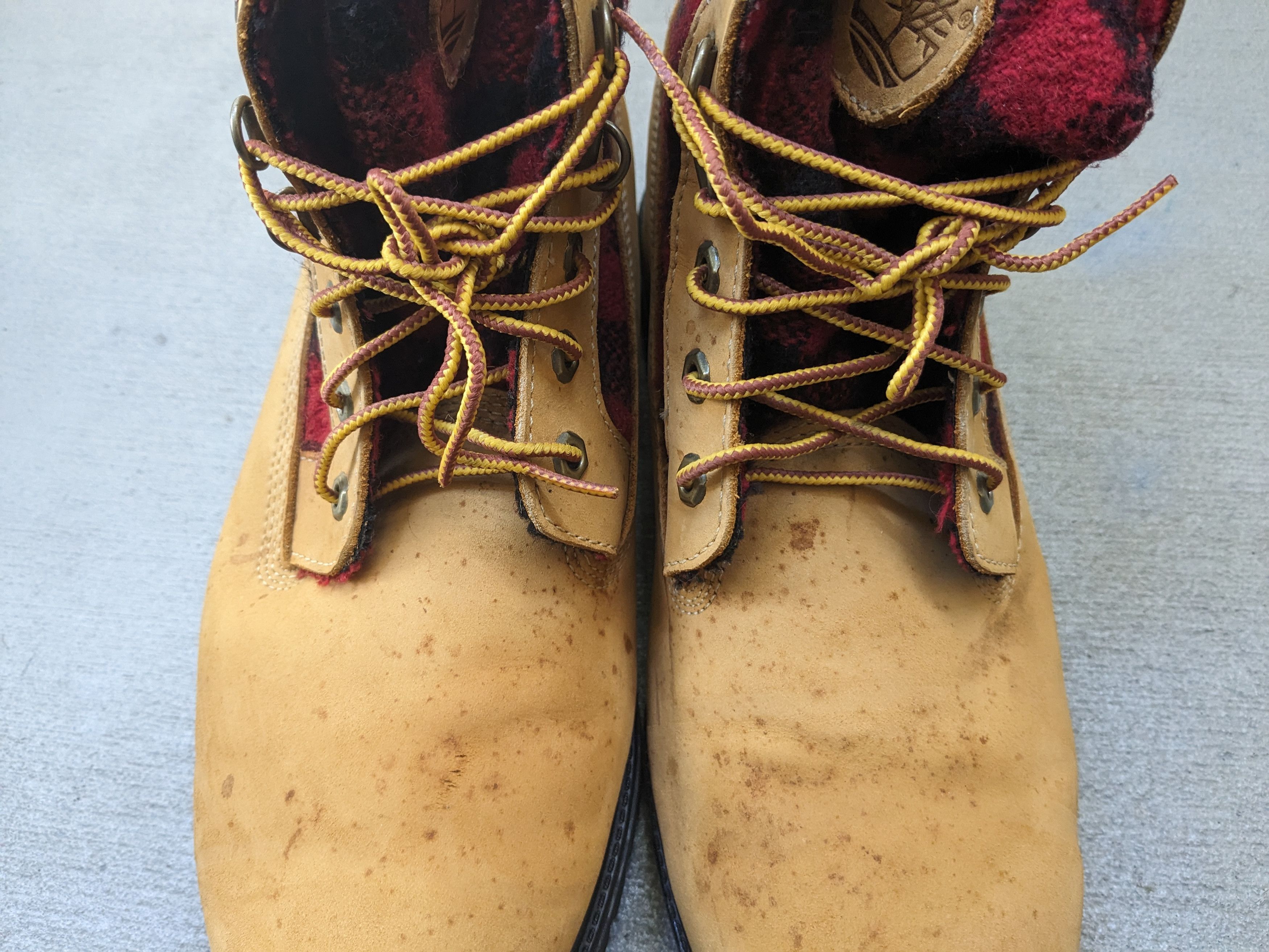 Timberland Timberland Boots 12 Tan Wheat Buffalo Plaid Size US 12 / EU 45 - 4 Thumbnail