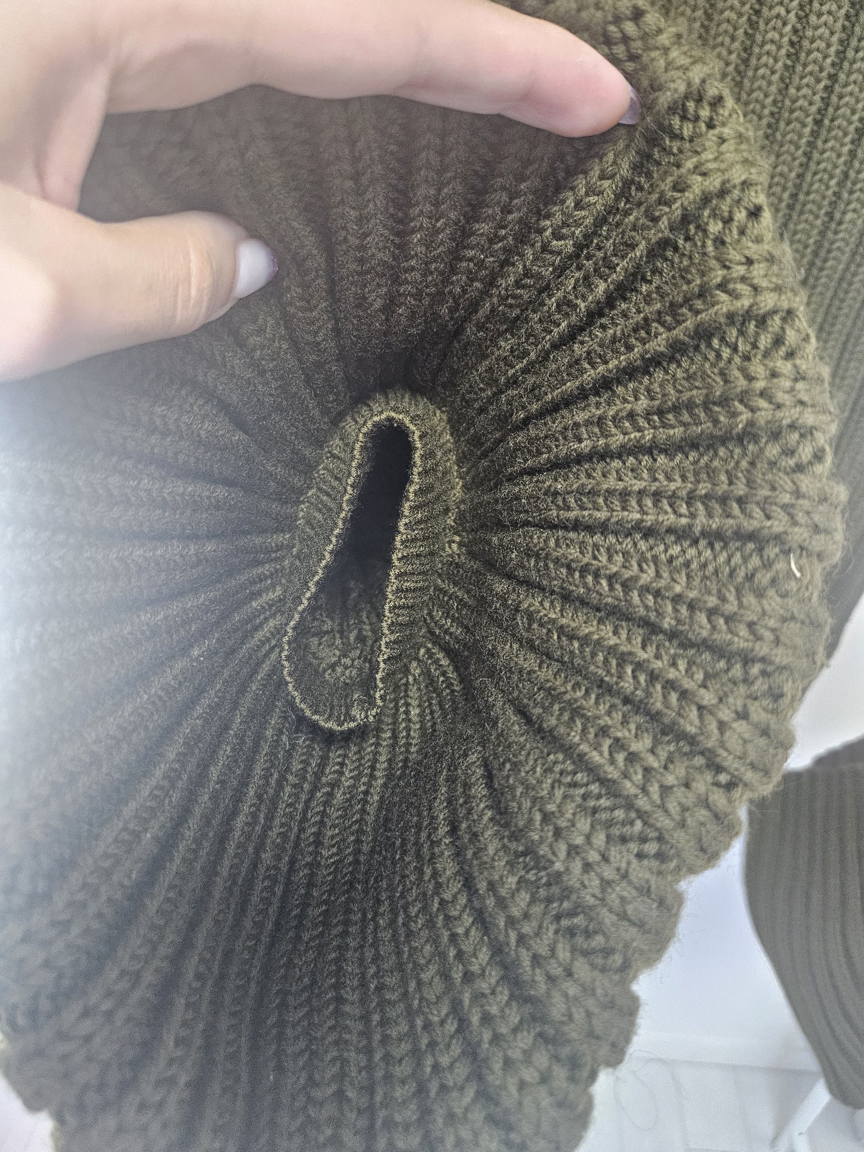 Yohji Yamamoto Knitted turtleneck with oversized cuffs Size M / US 6-8 / IT 42-44 - 3 Thumbnail