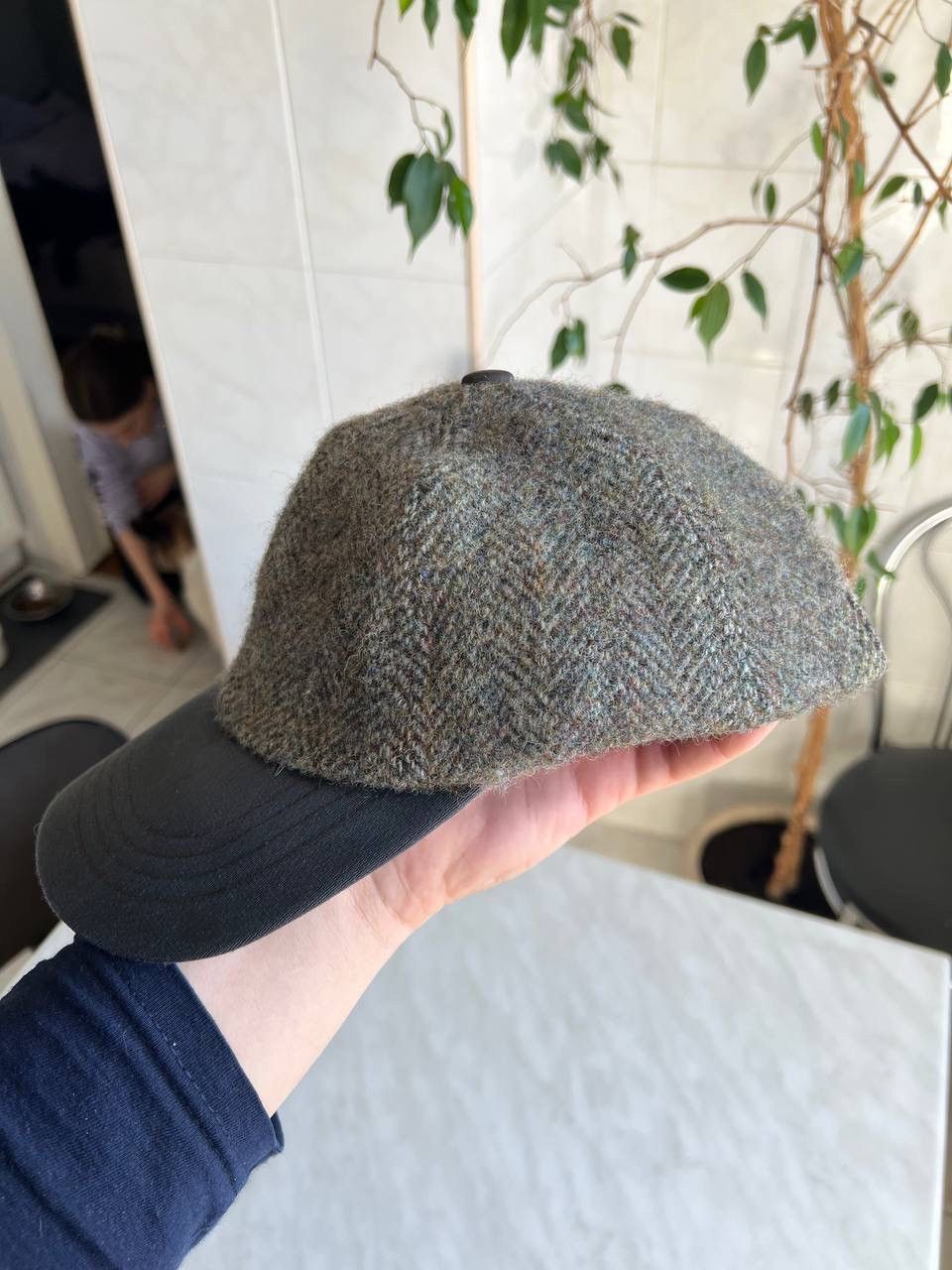 Harris Tweed VERY RARE HARRIS TWEED CAP ENGLAND STYLE 00s Y2K HATS CASUAL Size ONE SIZE - 3 Thumbnail