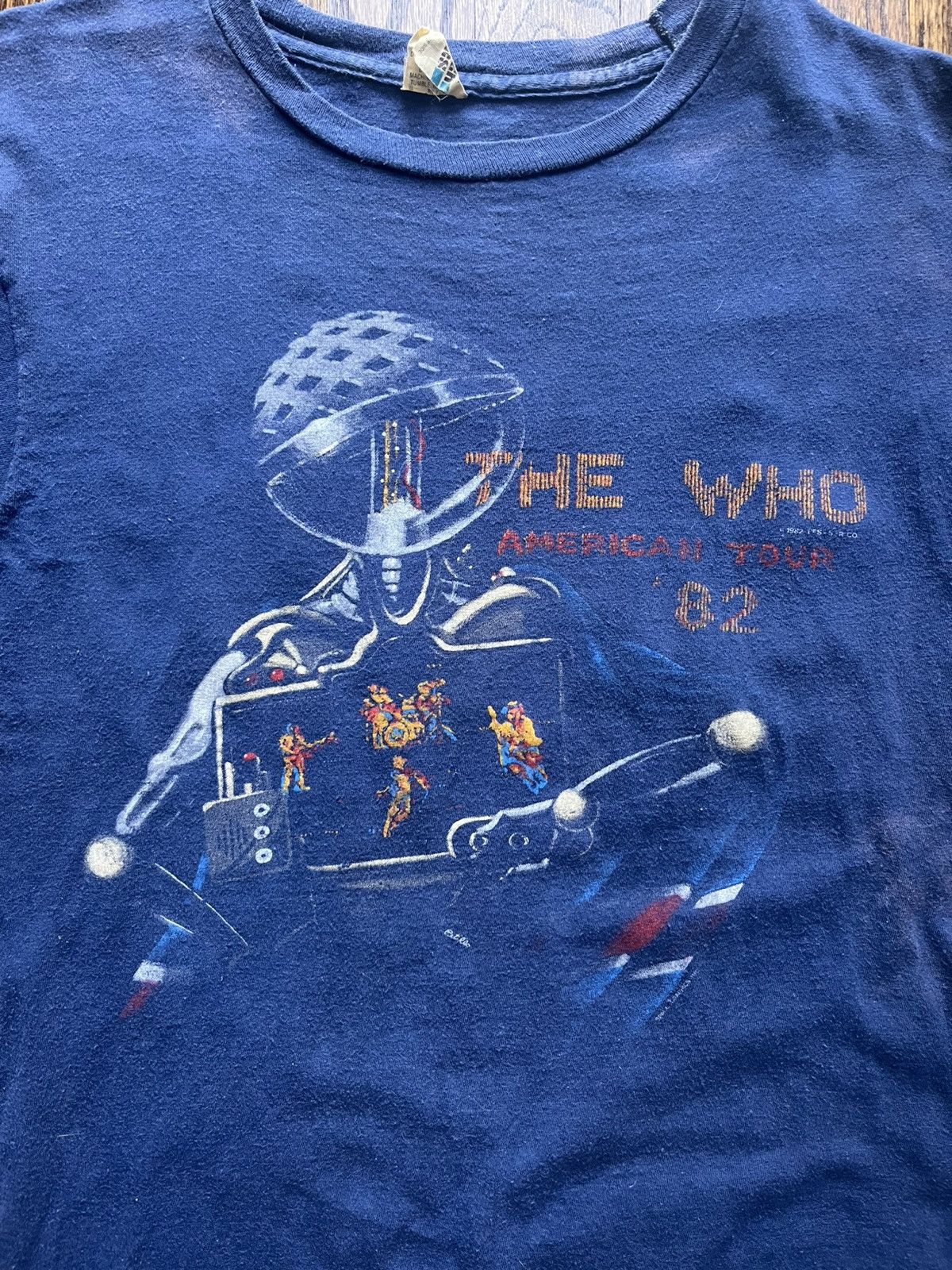 Other The Who American Tour ‘82 Vintage Size US S / EU 44-46 / 1 - 3 Thumbnail
