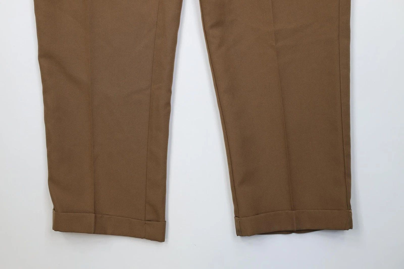 Vintage Vintage 90s Streetwear Knit Wide Leg Chino Pants Brown Size US 38 / EU 54 - 4 Thumbnail