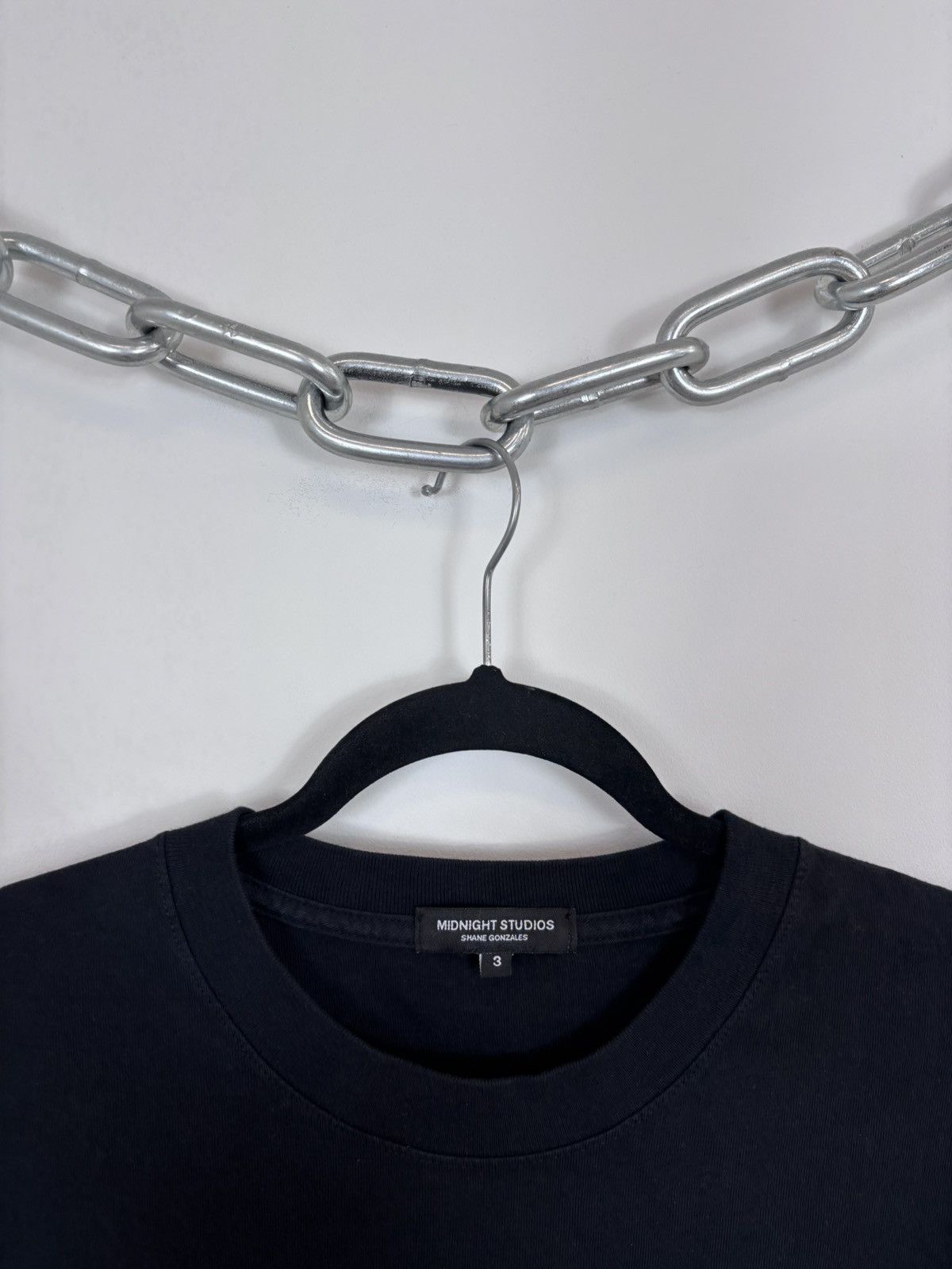 AWGE × Midnight Studios Midnight Studios Shane Gonzales x AWGE Black Long Sleeve Tee Size US L / EU 52-54 / 3 - 5 Thumbnail