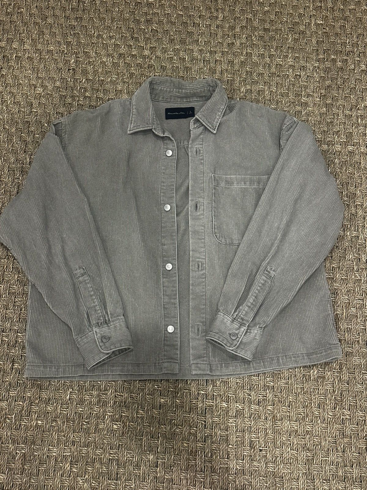 Abercrombie & Fitch Abercrombie & Fitch Corduroy Overshirt Size US L / EU 52-54 / 3 - 1 Thumbnail