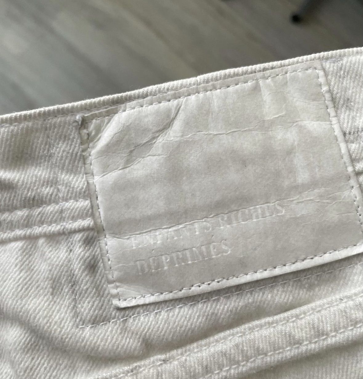 Enfants Riches Deprimes enfants riches deprimes 22fw white lumberjack pants Size US 32 / EU 48 - 3 Thumbnail