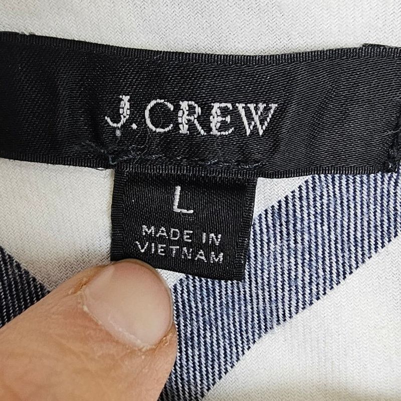 J.Crew J. Crew Womens Ruffle Popover Flannel Shirt Size L Preppy Size L / US 10 / IT 46 - 7 Thumbnail